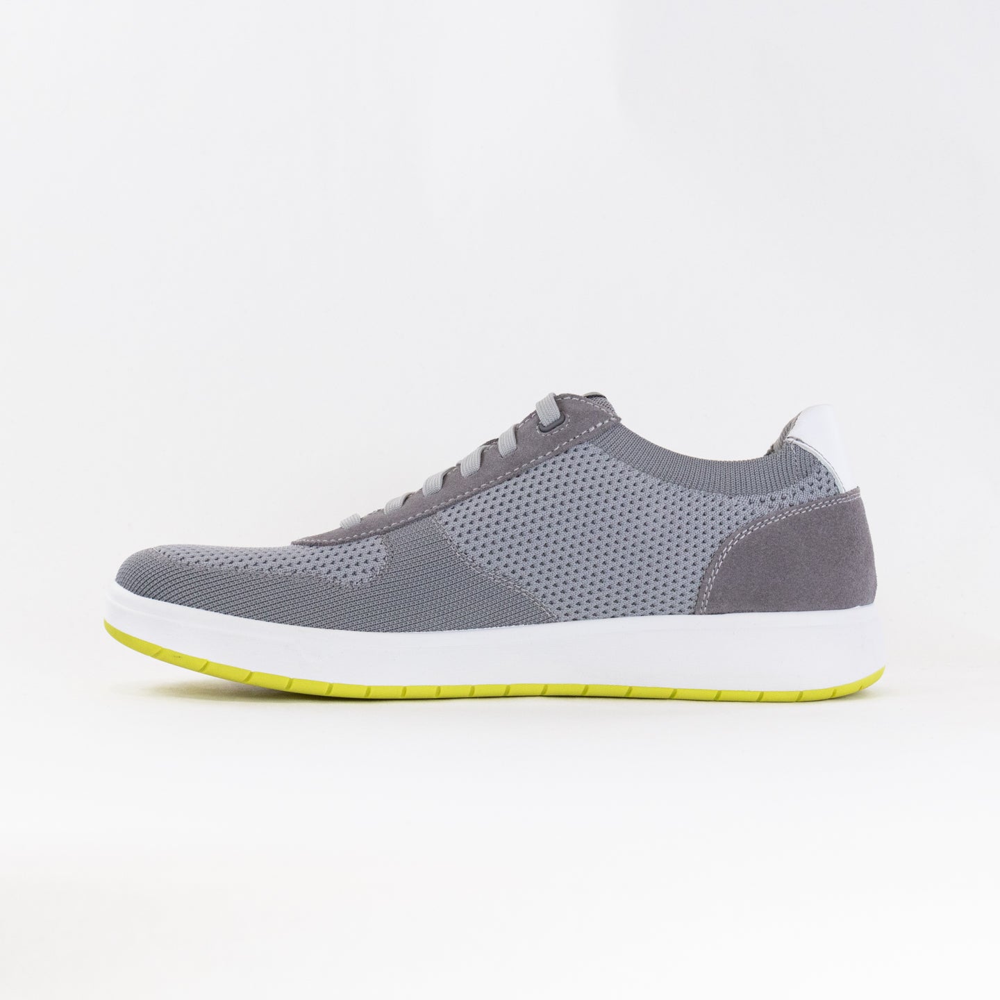 Men's Grey Florsheim Heist Knit Stylish Sneakers
