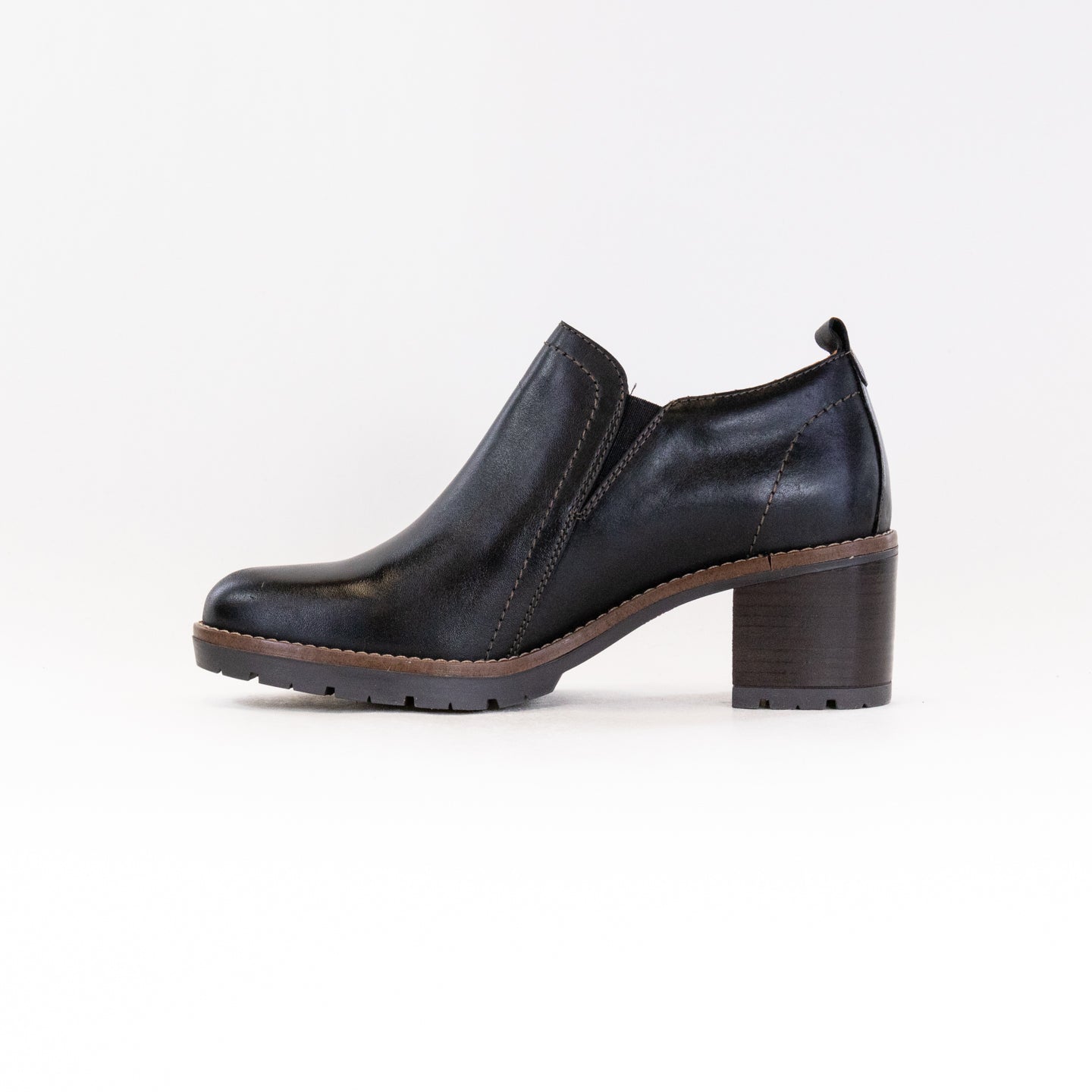 Pikolinos Women's LLANES W7H Black Ankle Boots with Stylish Hand - Brushed Finish