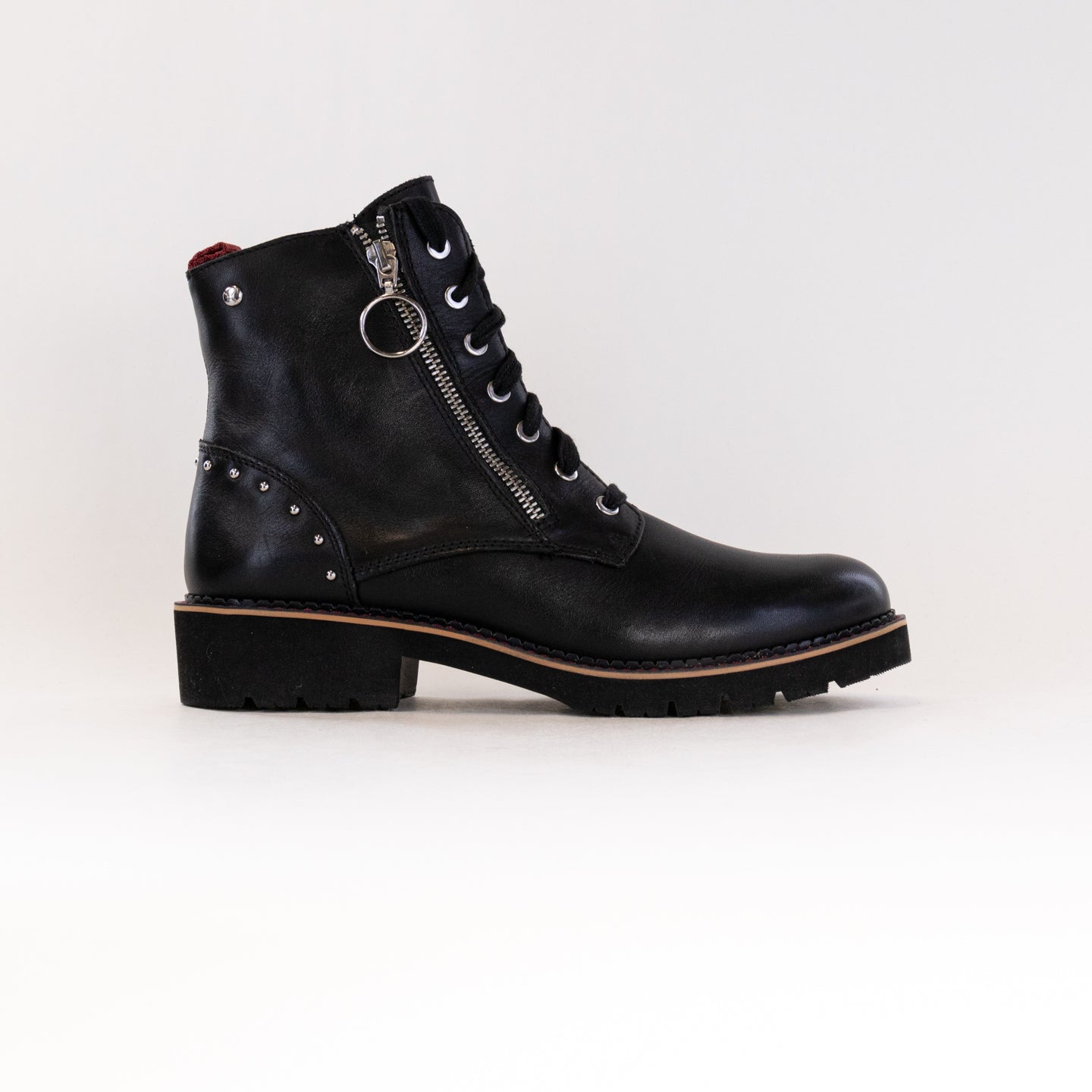 Pikolino Women's Vicar W0V - 8610 Black Ankle Boots with Light - weight Nonslip Soles