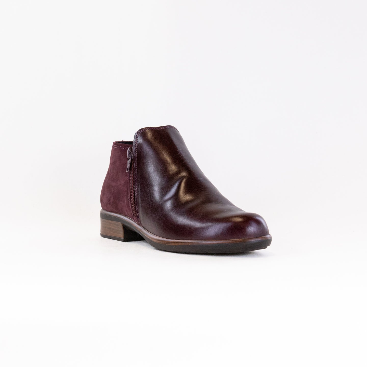 Naot Women's Bordeaux/Violet Helm Booties - Comfortable and Stylish