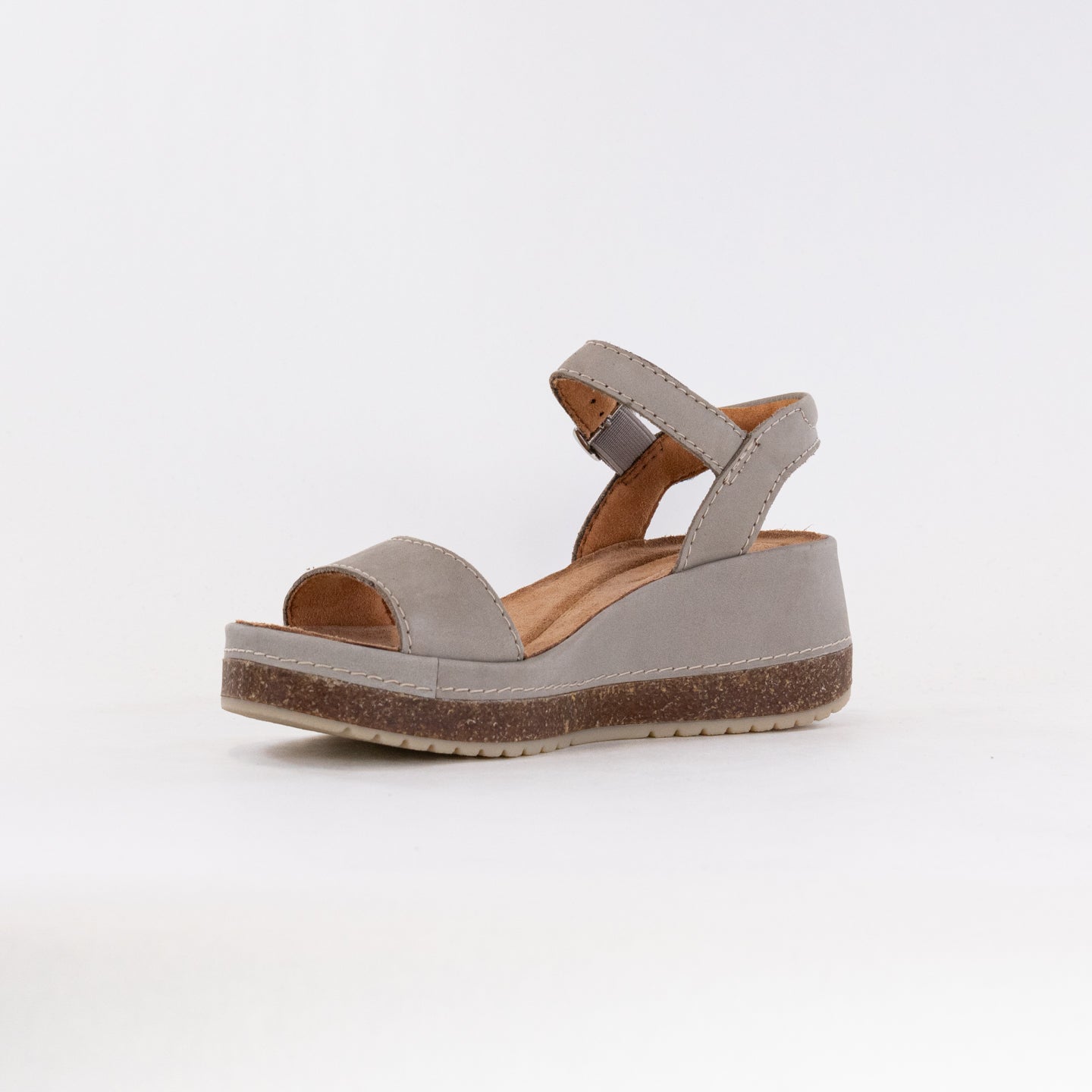 Women's Clarks Kassanda Lily Sandals in Elegant Stone Nubuck