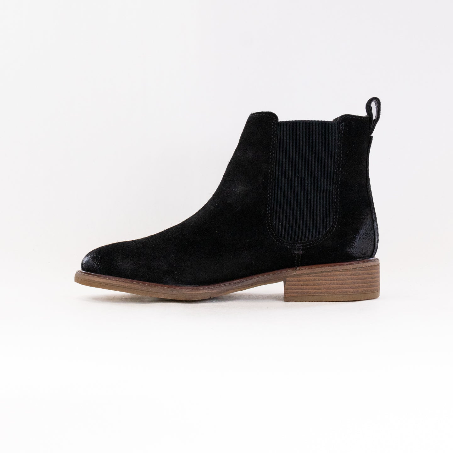 Clarks Women's Arlo 2 Cologne Chelsea Boots in Black Suede