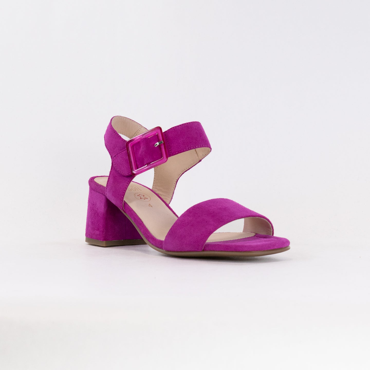 Women's Pink Ara Bethel Dress Sandal with Translucent Buckle (Style 20507)