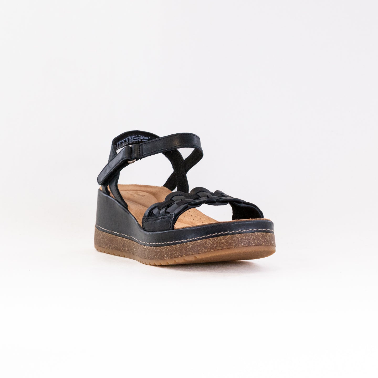 Women's Clarks Kassanda Bar Sandals - Stylish Black Leather