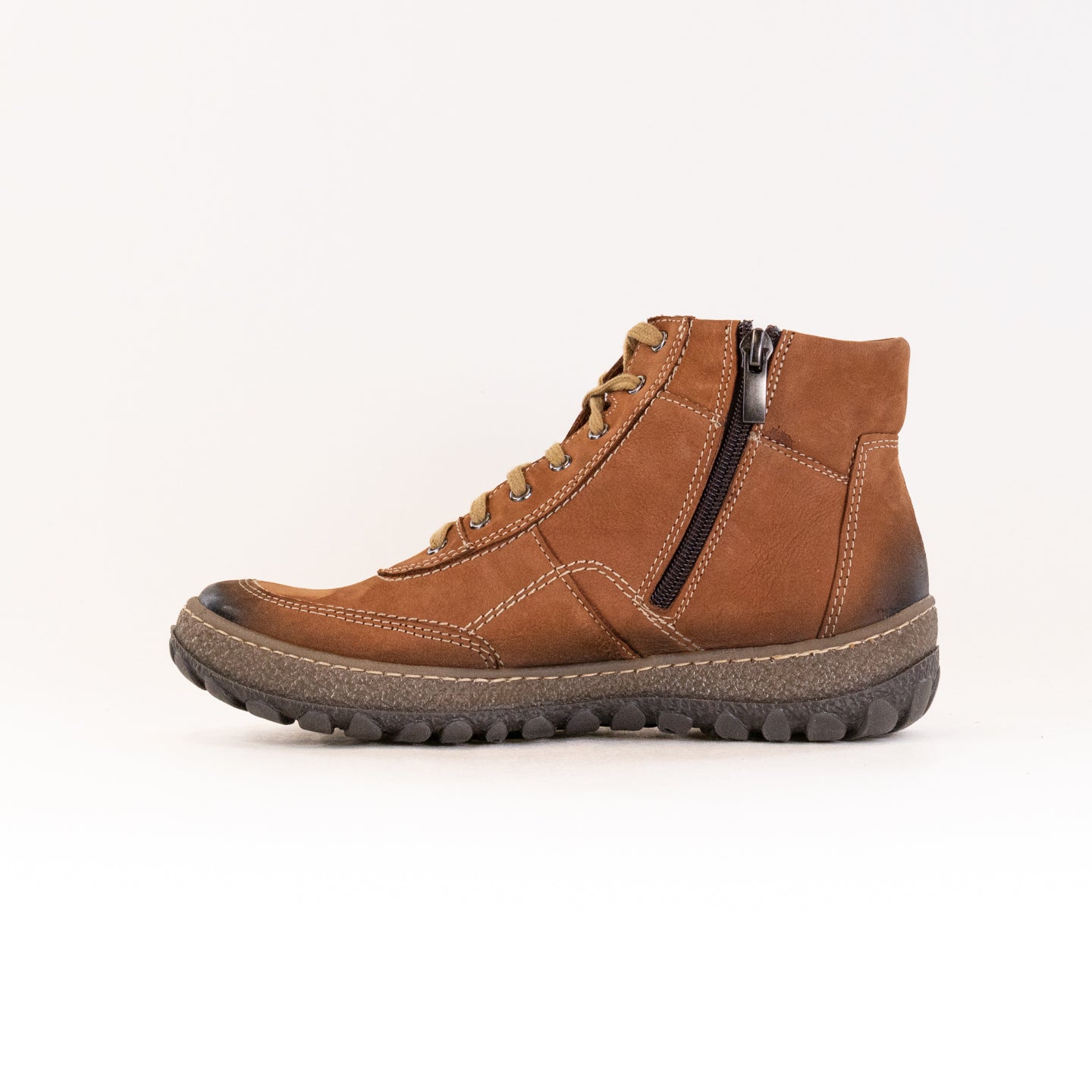 V-Italia Women's Light Brown Comfort Walking Shoes - 641 Kiki Model