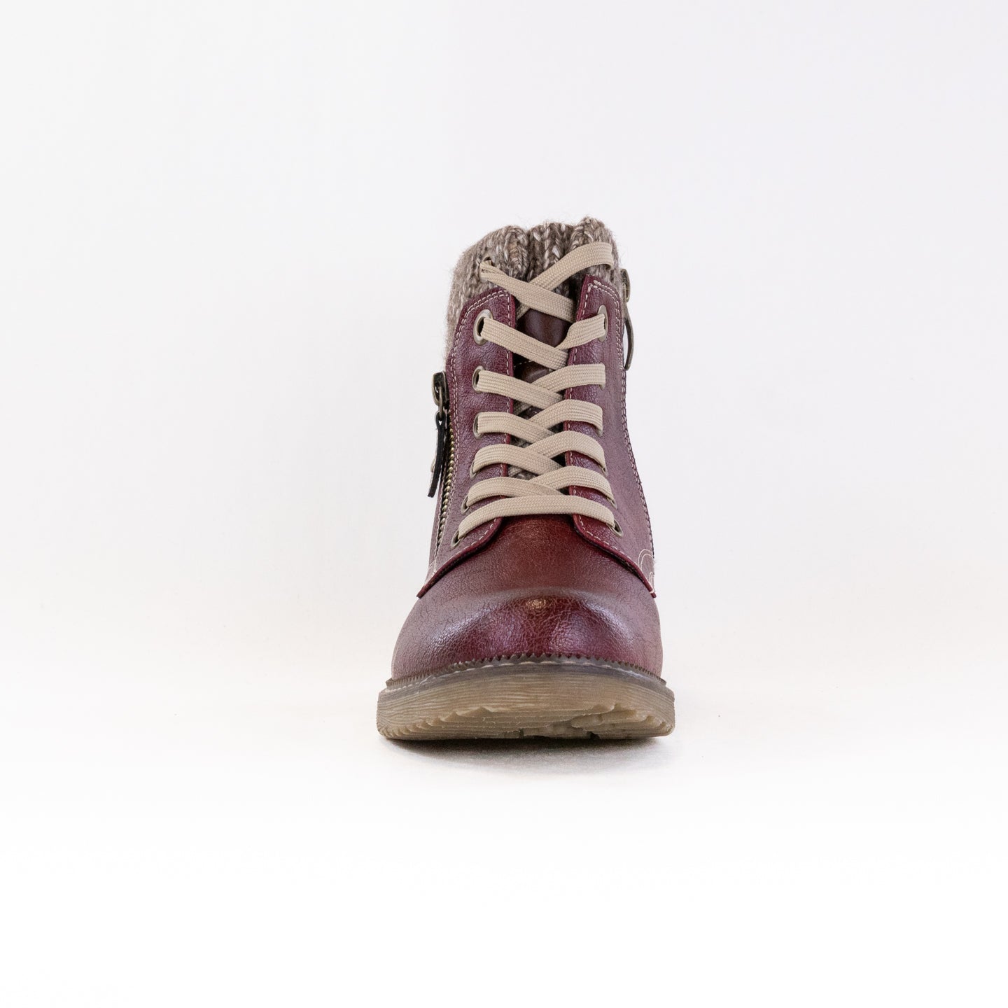 Spring Step Women's Khazera Water-Resistant Booties in Bordeaux