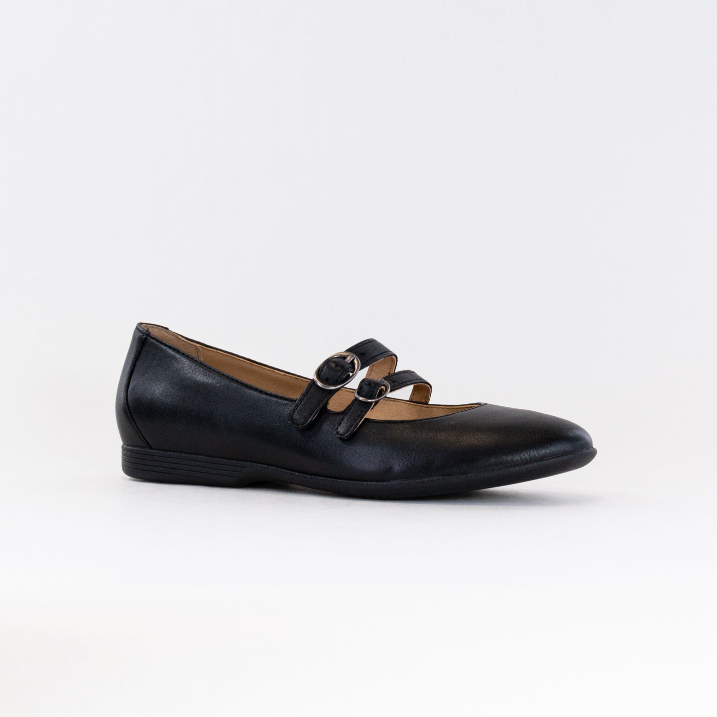 Dansko Women's Elegant Black Leeza Ballerina Flats