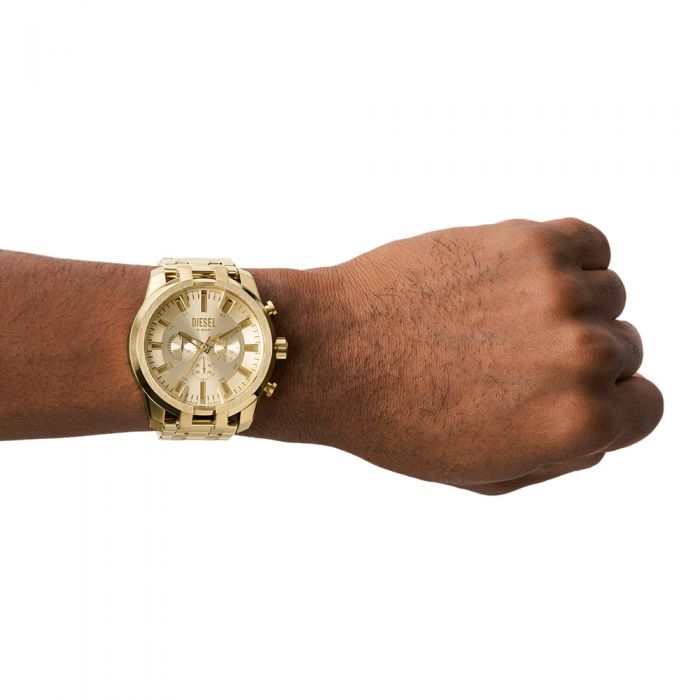 Diesel Arges Gold-Tone Stainless Steel Men's Chronograph Watch DZ4590