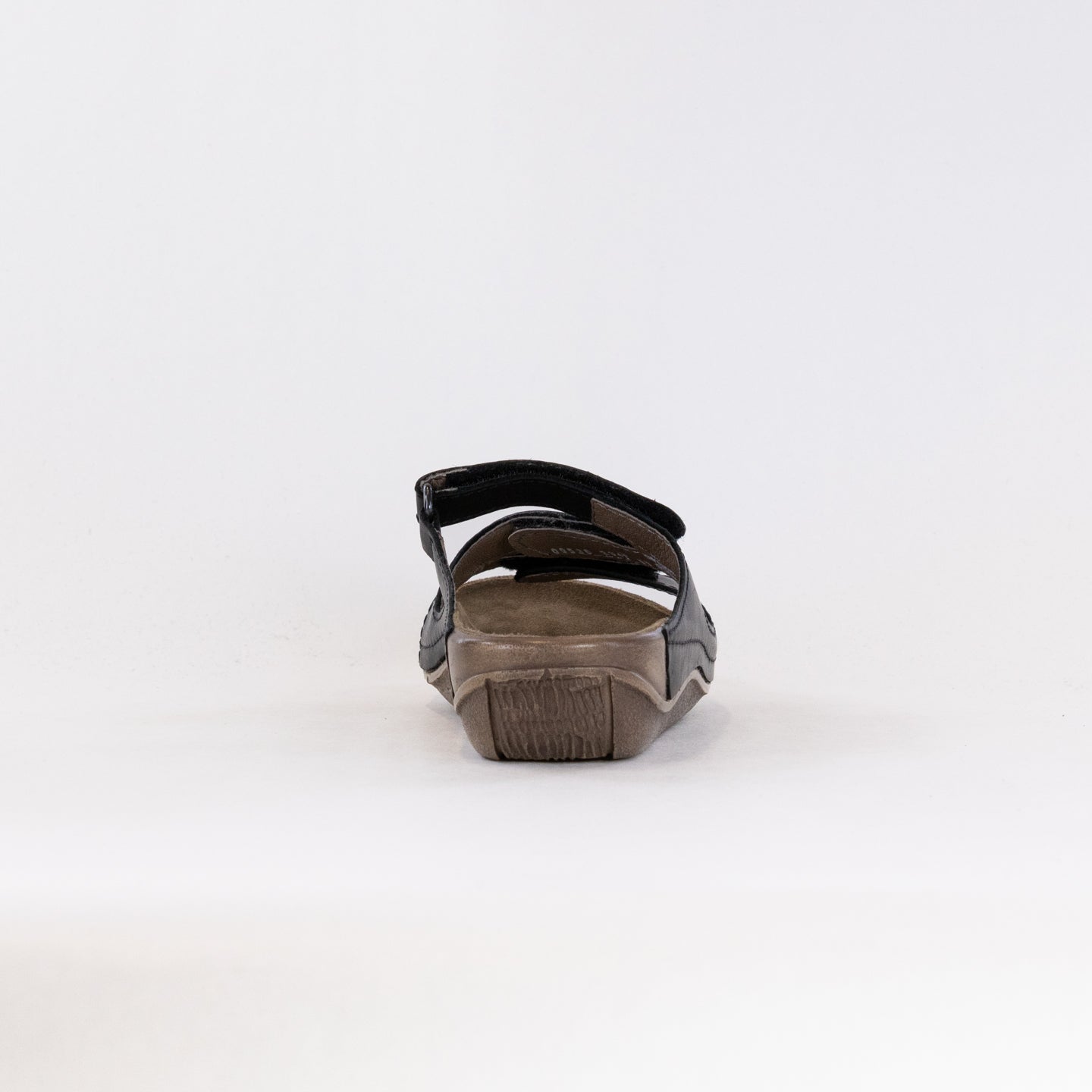 Women's Wolky Jasper - Stylish Black Leather Sandals