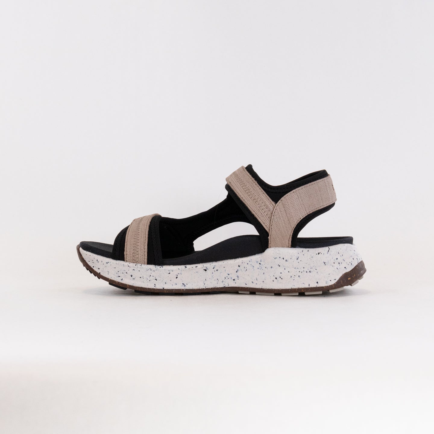 Taos Women's Super Side Natural Embossed Sandals - Ideal for Outdoor Fun
