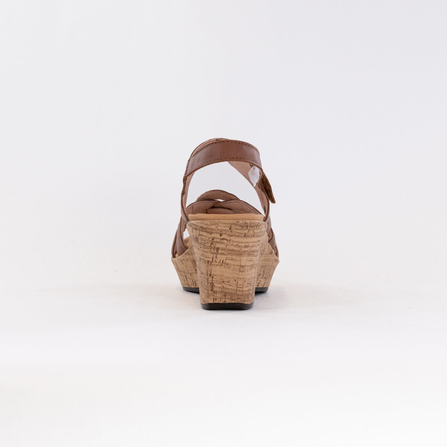 Naot Women's Tropical Strappy Wedge Sandals in Caramel Color