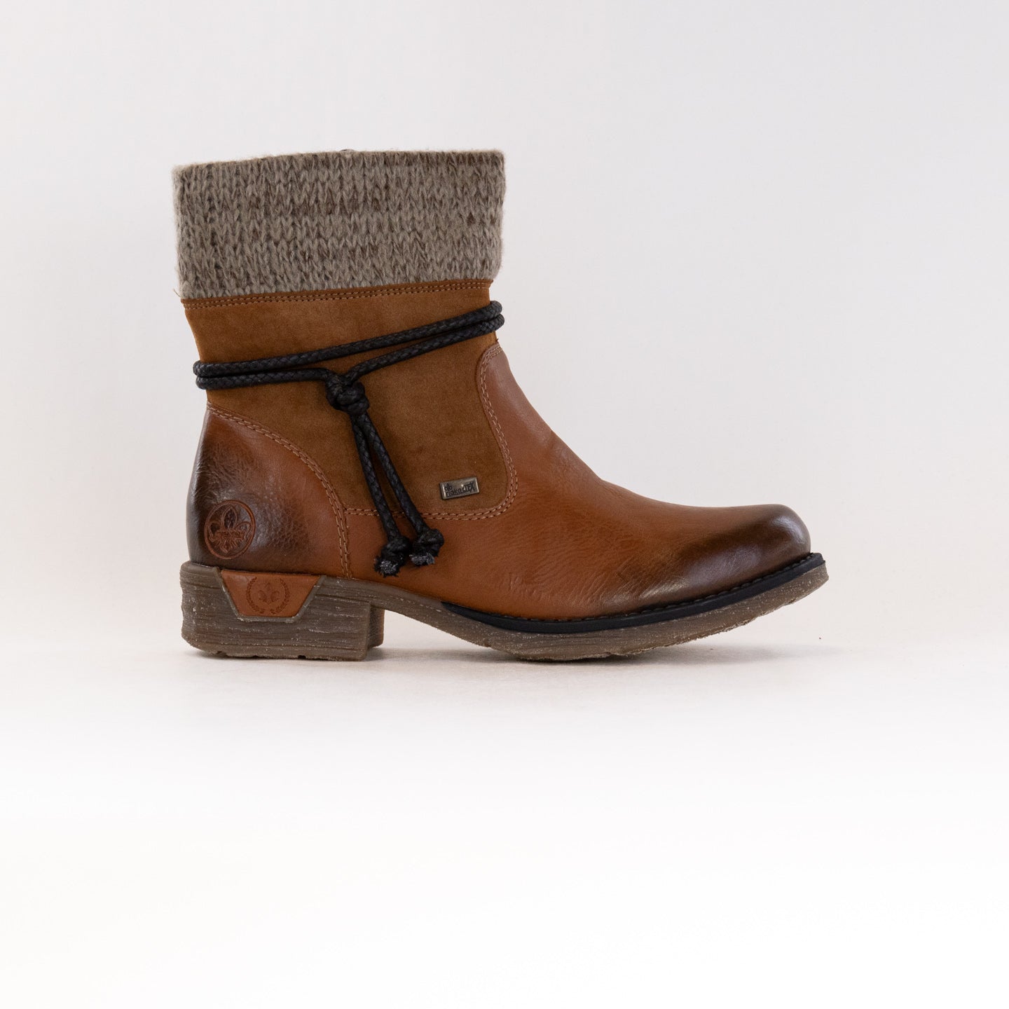 Women's Brown Water-Resistant Rieker Fee 88 79688 Clog Boots
