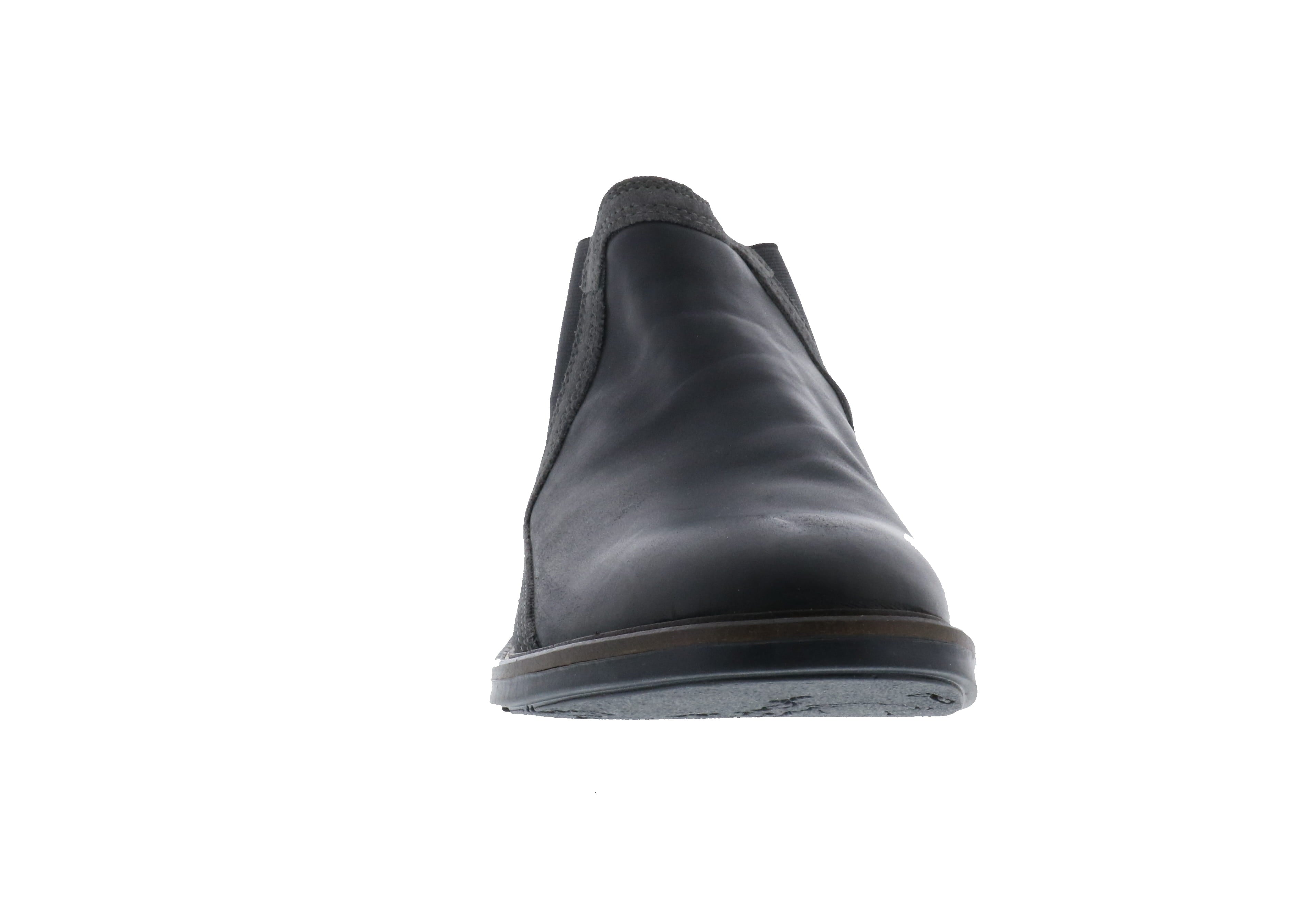 Naot Men's Black Grey Combo Stylish Ankle Business Boots