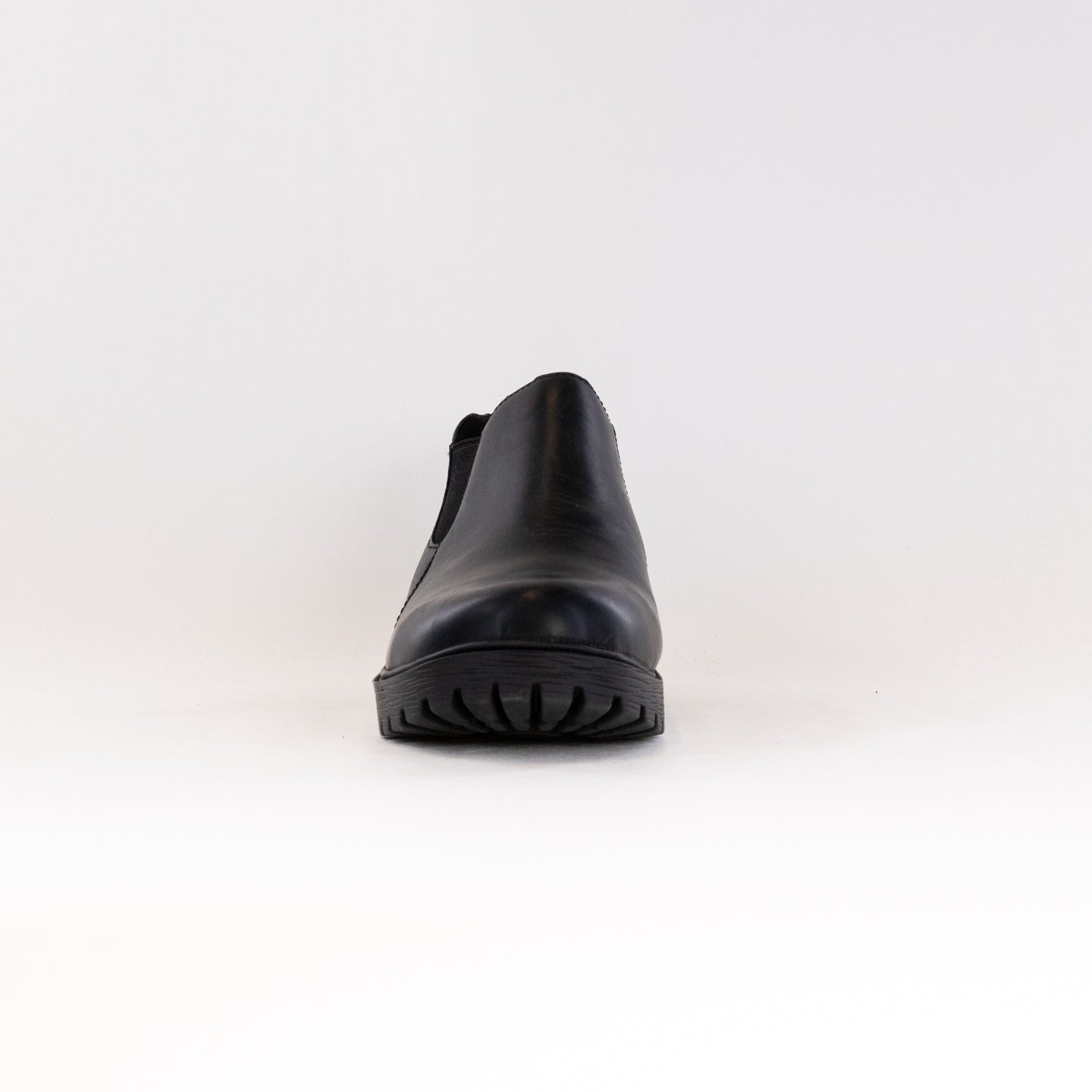 Women's Alegria Ramona Black Oiled Leather Stylish Shootie Shoes