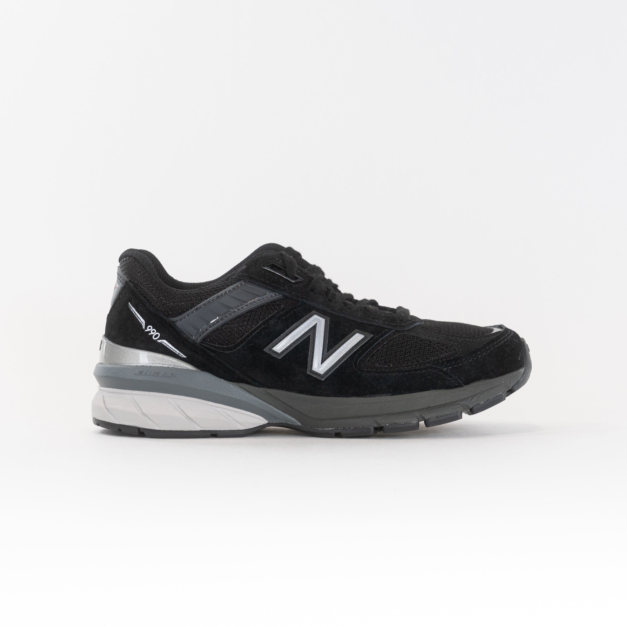 Women's Black New Balance W990V5 Running Shoes - Premium Quality for Morning Runs and Fashion