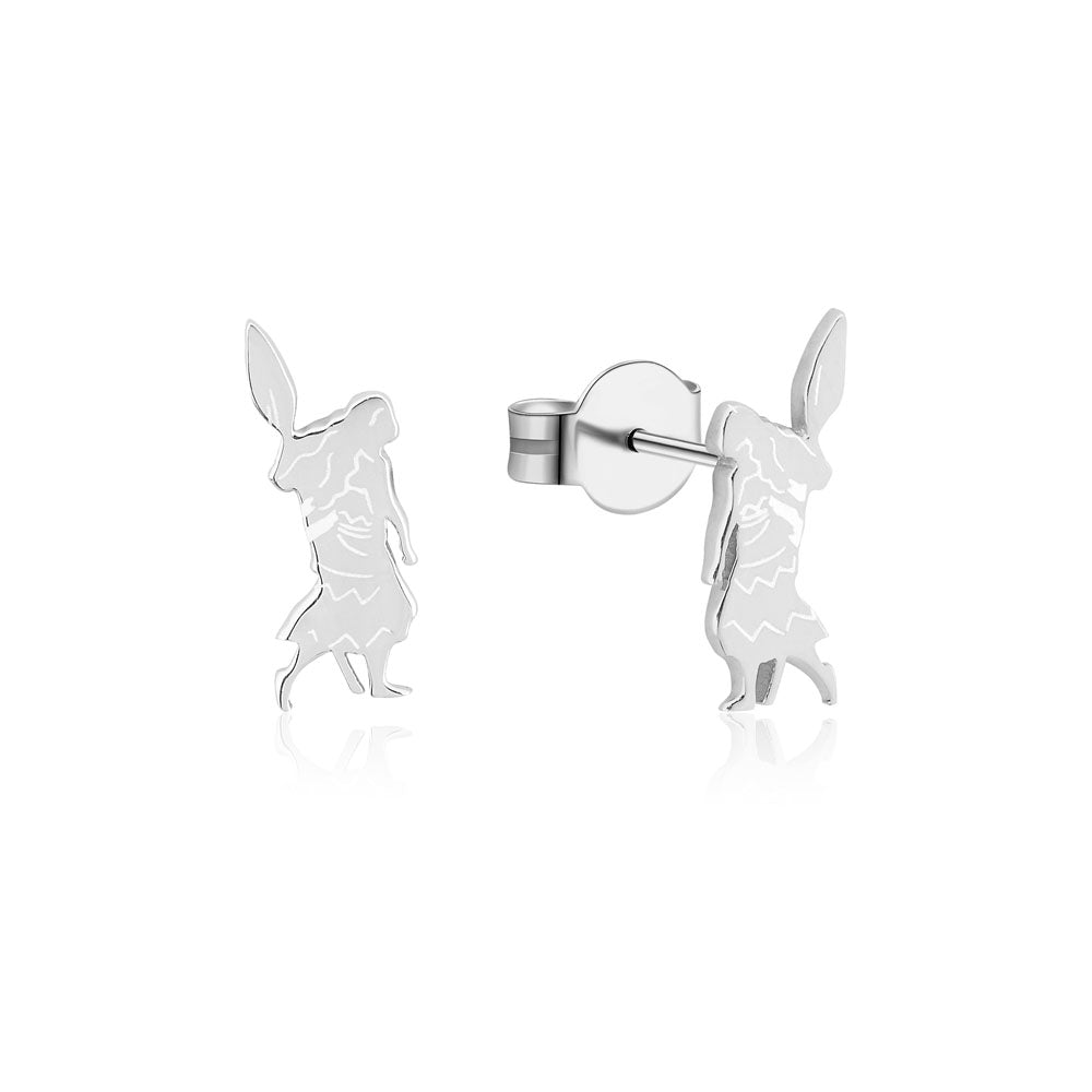 Gorgeous Disney Princess Rhodium - Coated Moana 12mm Stud Earrings for Everyday Wear