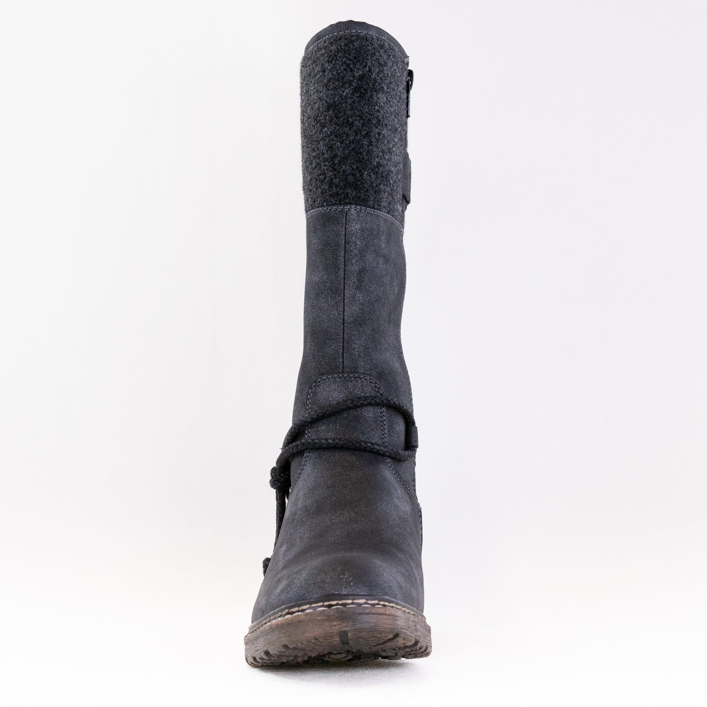 Rieker Women's Dominika 94774 Black Mid - Calf Winter Boots