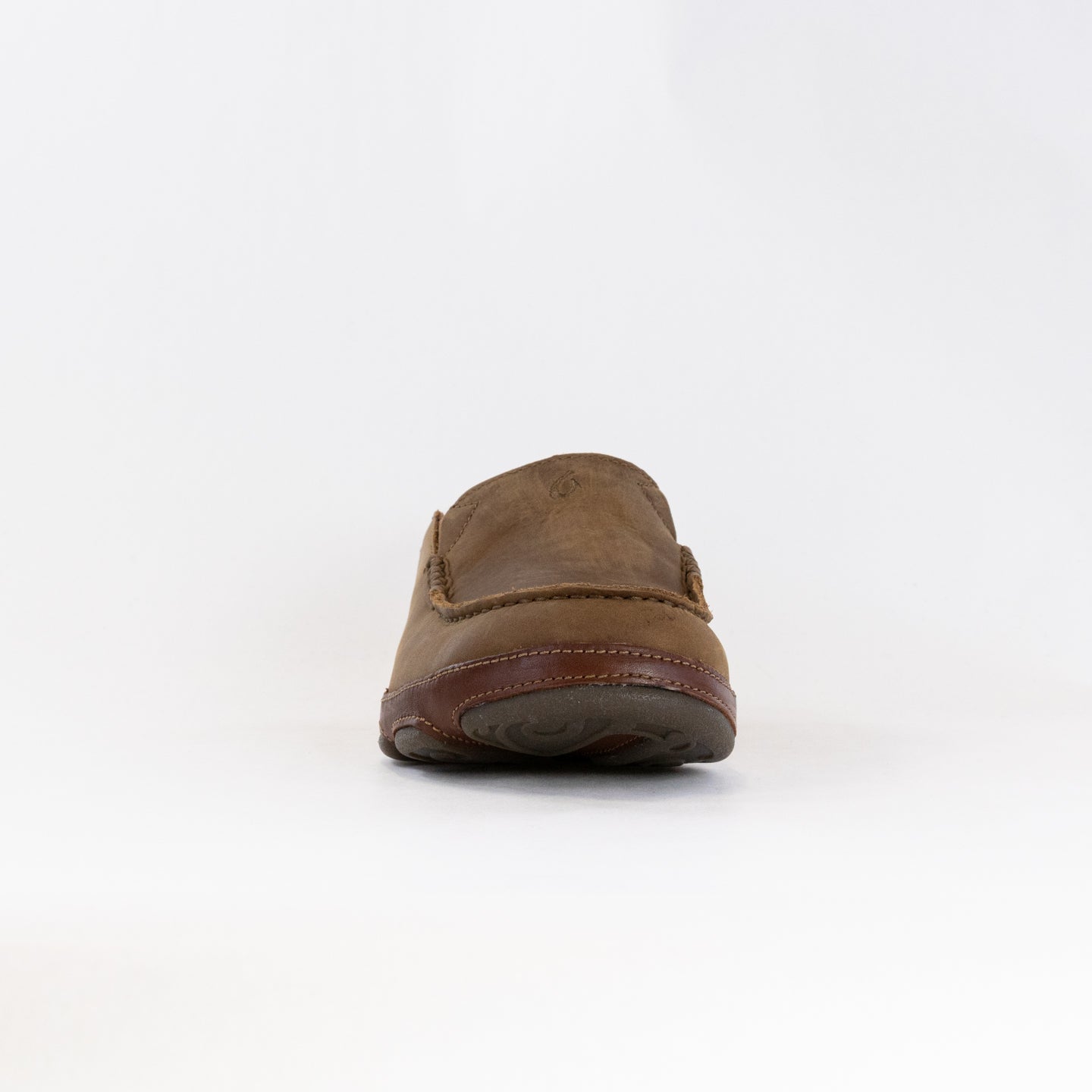 Olukai Men's Moloa Leather Shoes in Ray/Toffee Color Scheme