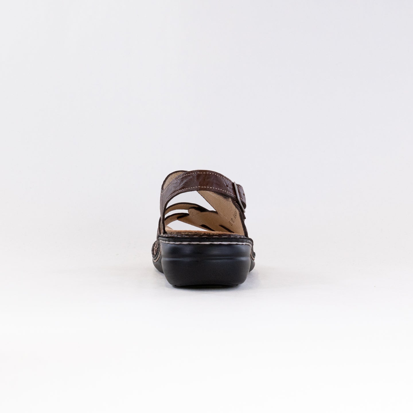 Finn Comfort Women's Gomera-S Brown Casual Leather Shoes