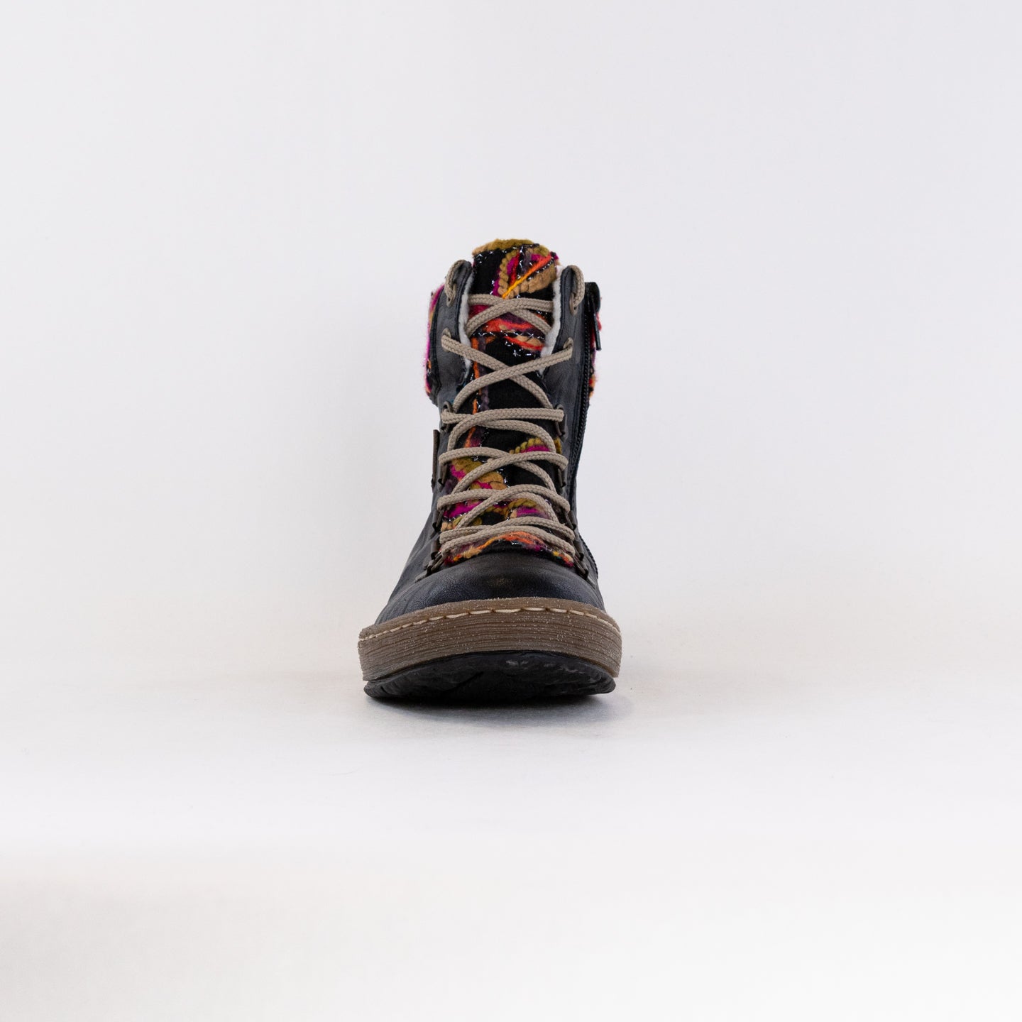 Stylish Rieker Z6743 Felicitas Women's Black Boots with Comfort Features