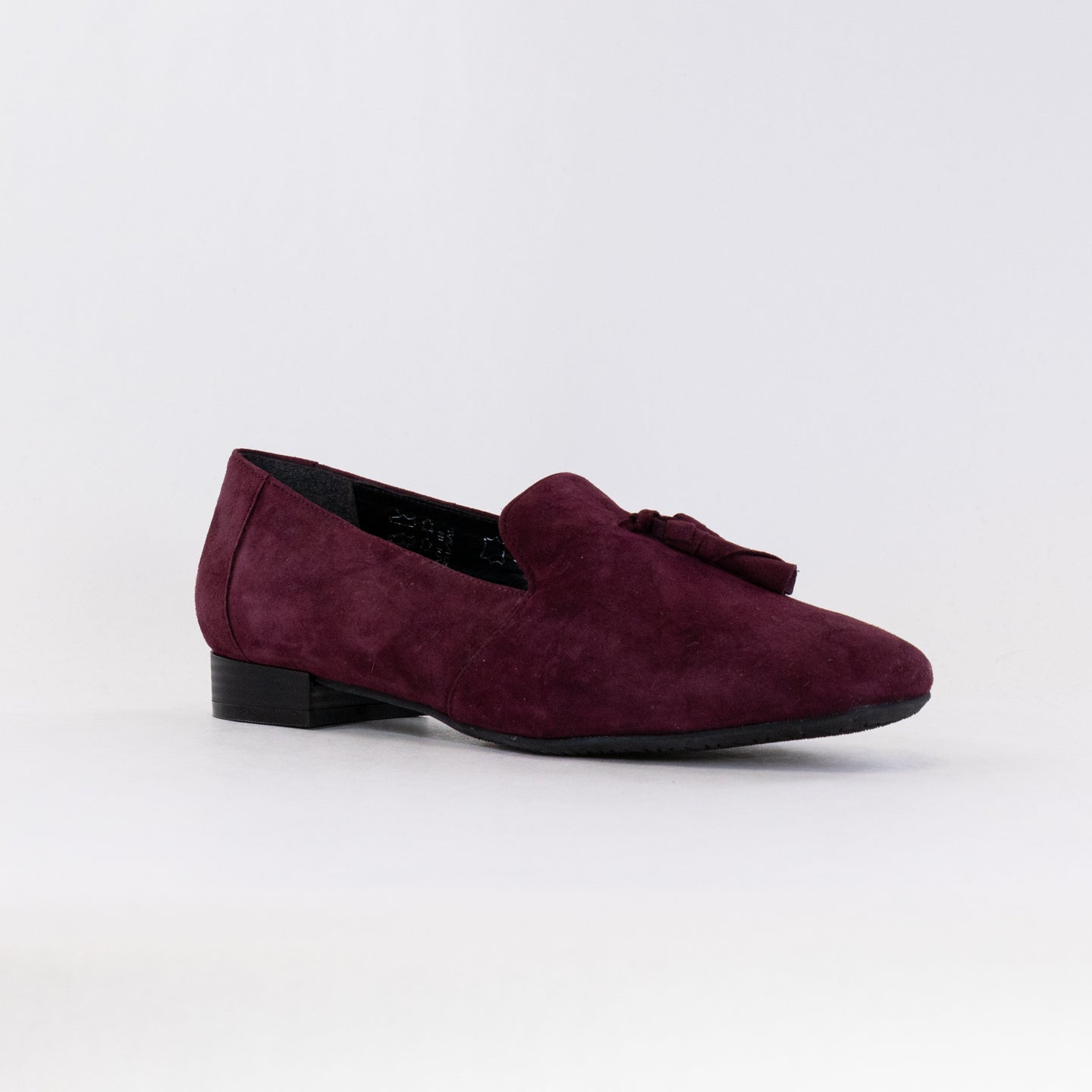 Eric Michael Women's Wine Suede Rana Loafers - Stylish and Comfortable Footwear
