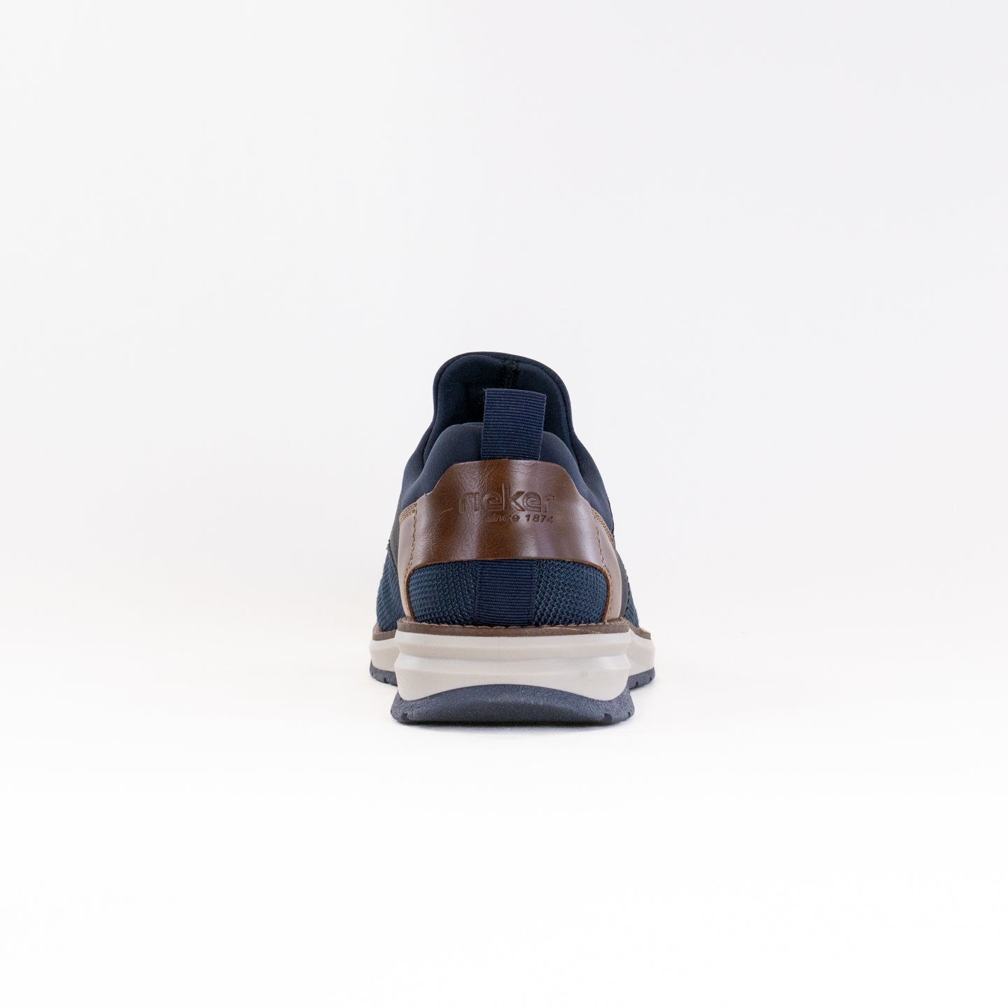Navy Men's Rieker Dustin 50 Comfort Slippers