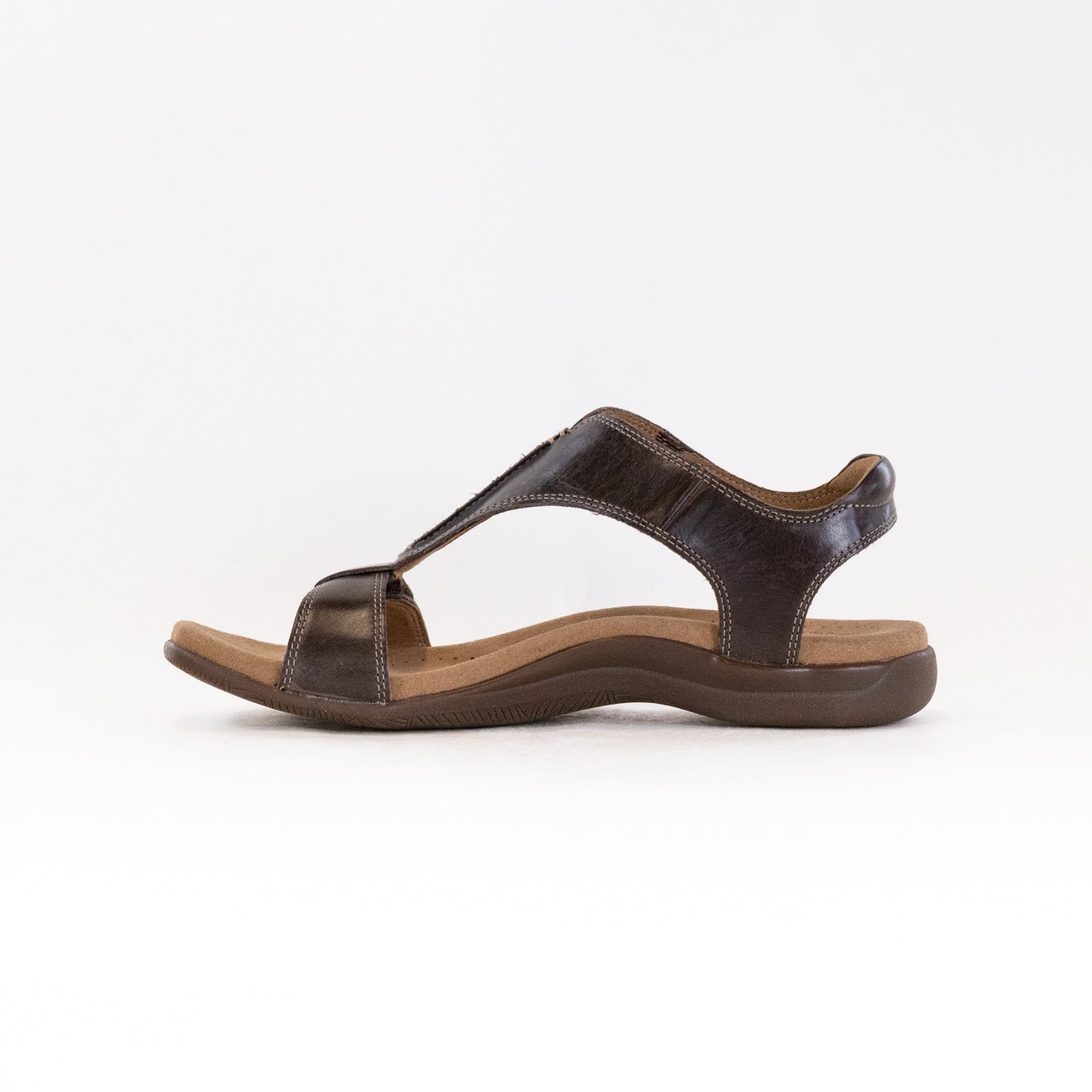 Taos Women's Premium Leather Mocha Sandal - The Show