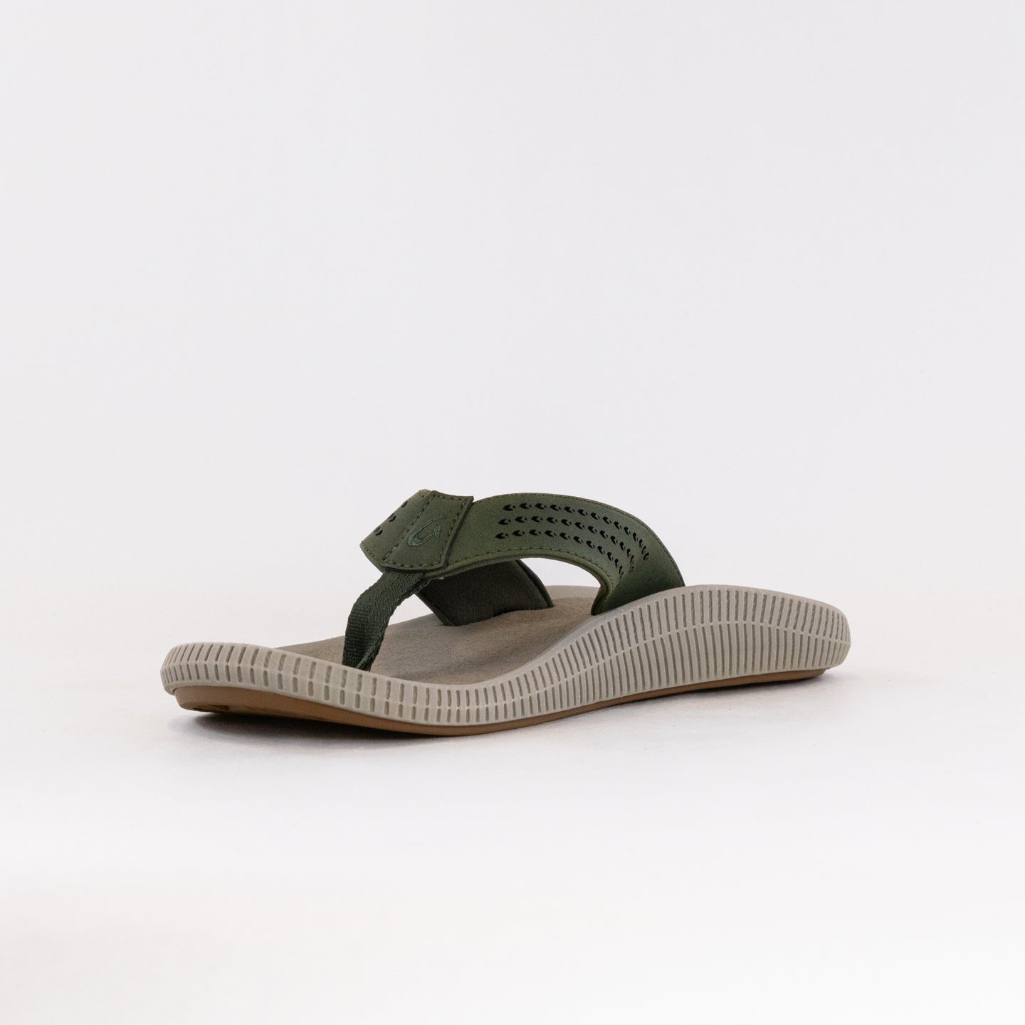 Olukai Men's Ulele Sandals - Nori/Clay Color Combo
