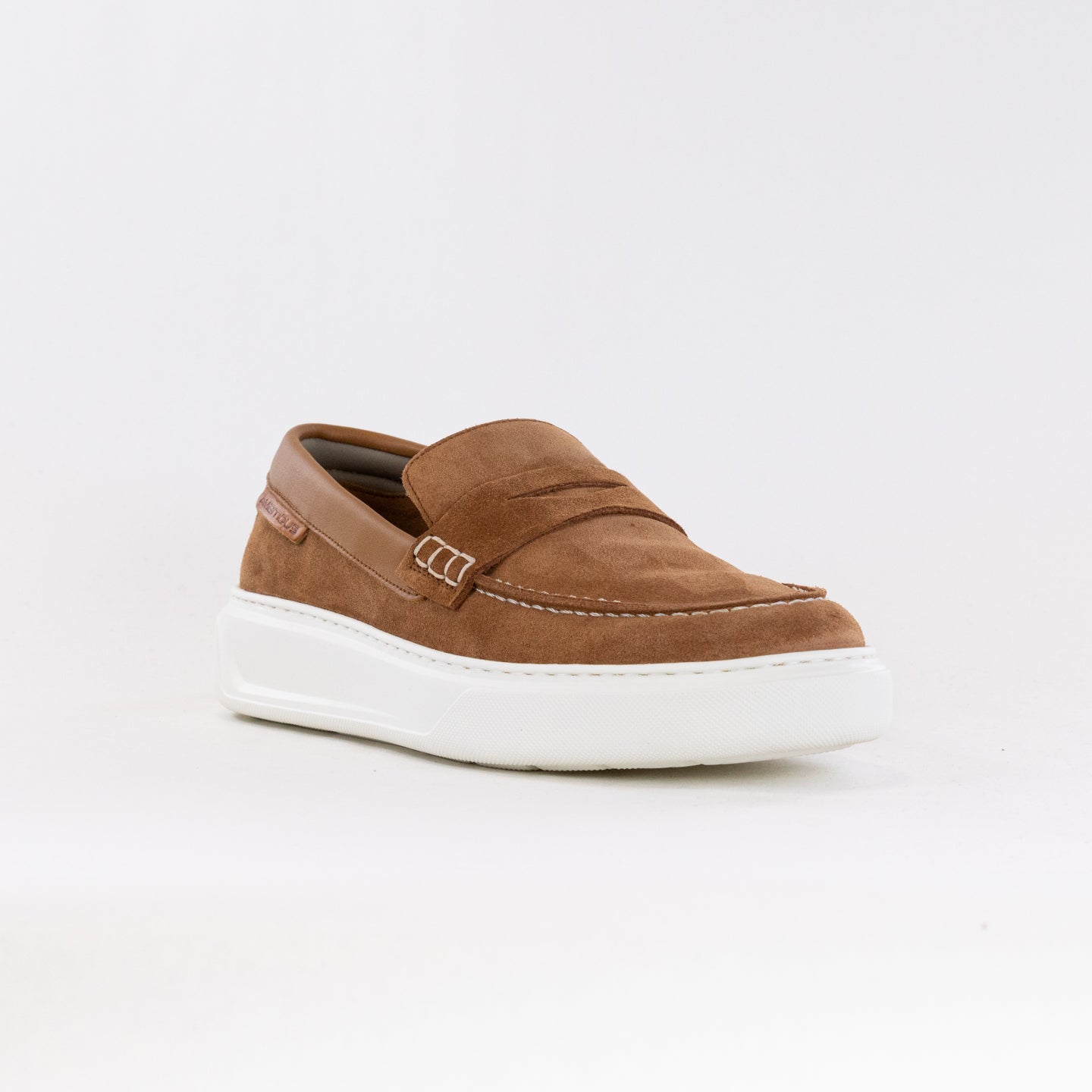 Stylish Men's Cognac Suede Ambitious KIT Penny Loafer for Summer