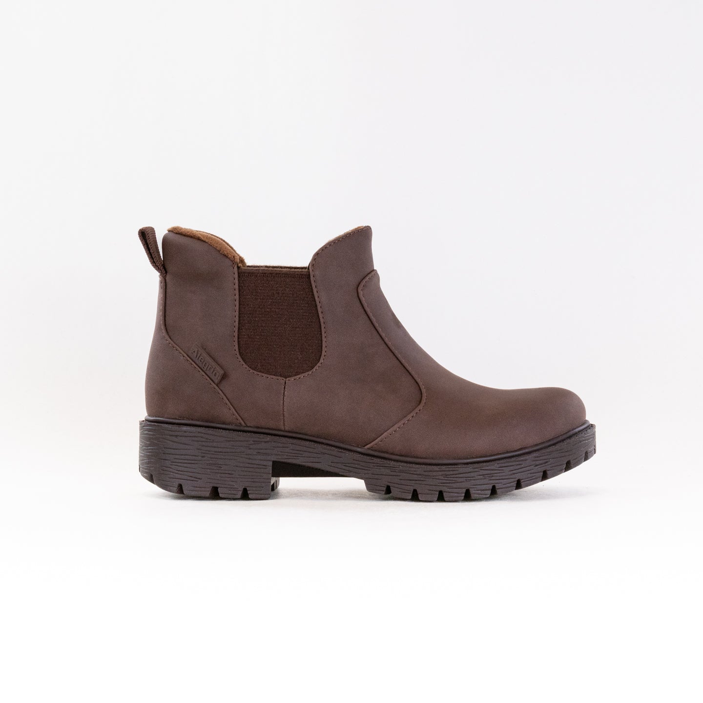 Alegria Women's Rowen Waterproof Chelsea Boot in Relaxed Cocoa