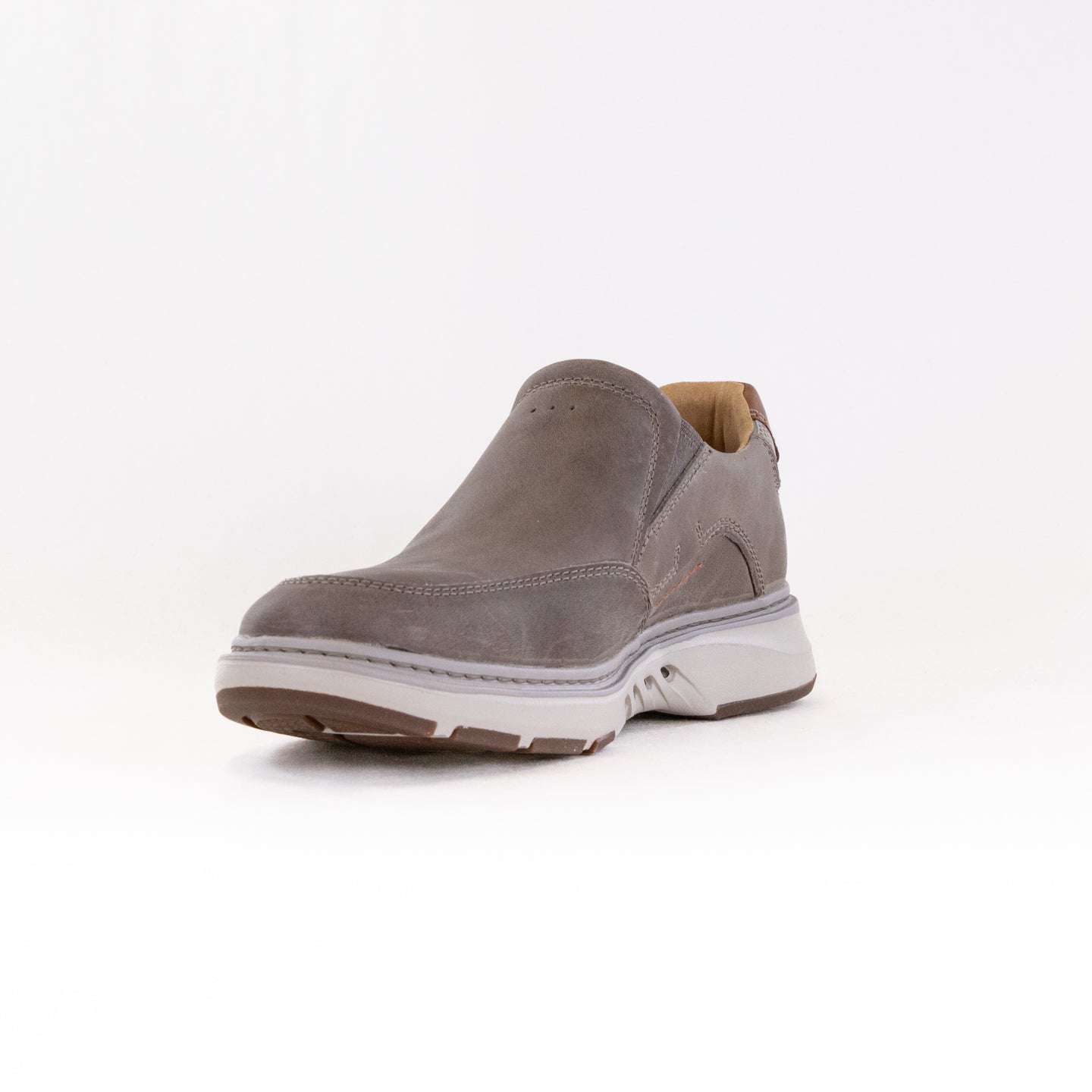 Clarks Men's Un Briley Step Light Grey Comfortable Casual Shoes