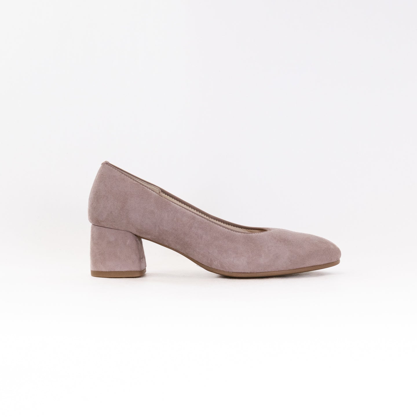 Gabor 92.170.35 Women's Dark Rose Suede High Heel Slip - on Pumps