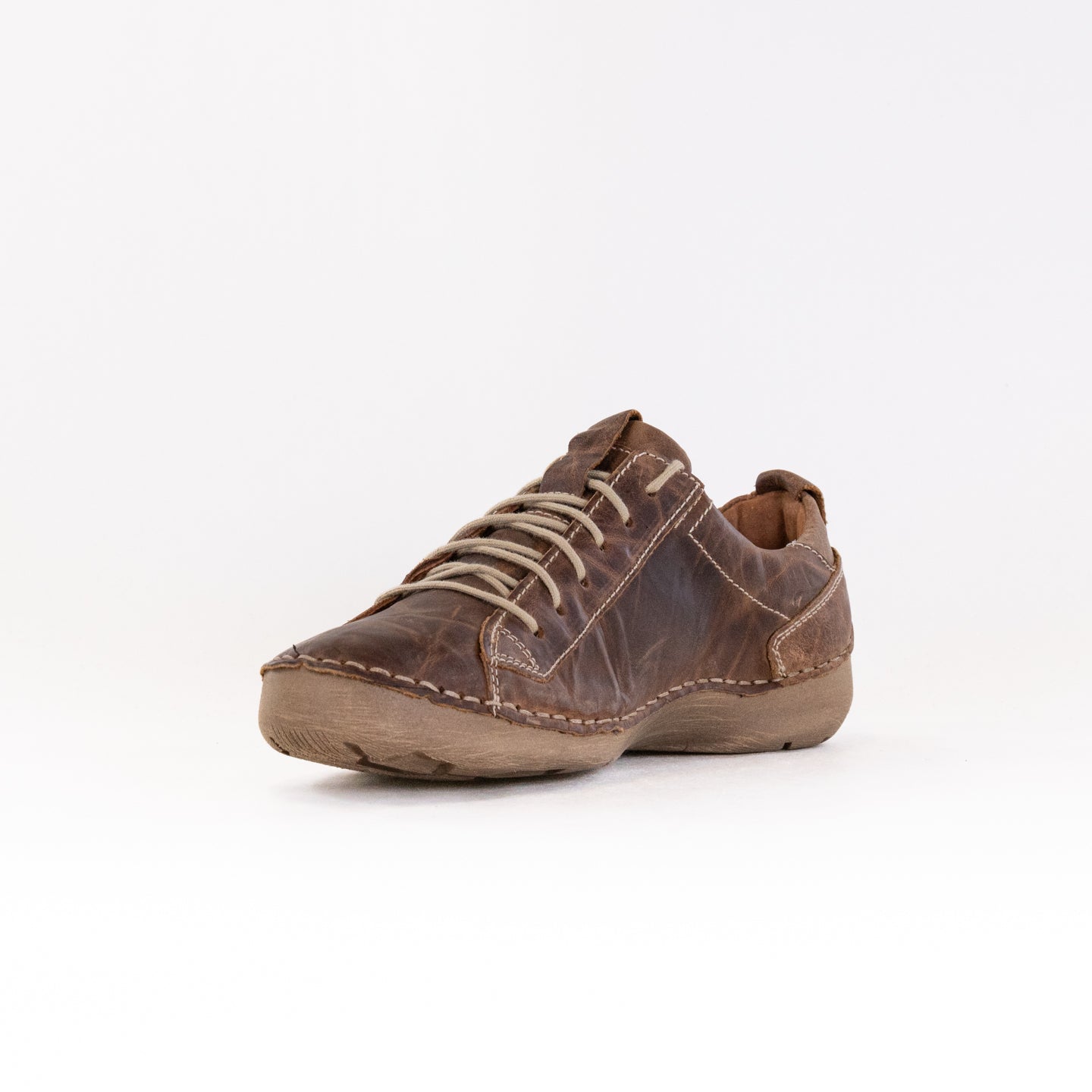 Josef Seibel Fergey 56 Women's Brandy Color European Style Comfortable Sneakers