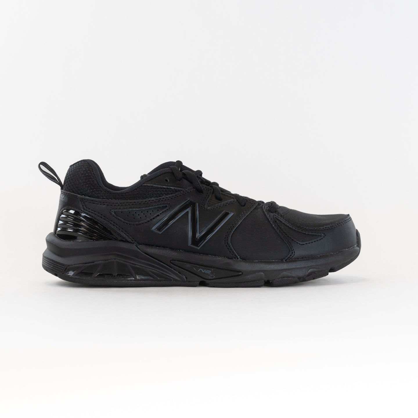 New Balance Men's MX857AB3 Slip-Resistant Training Shoes in Classic Black