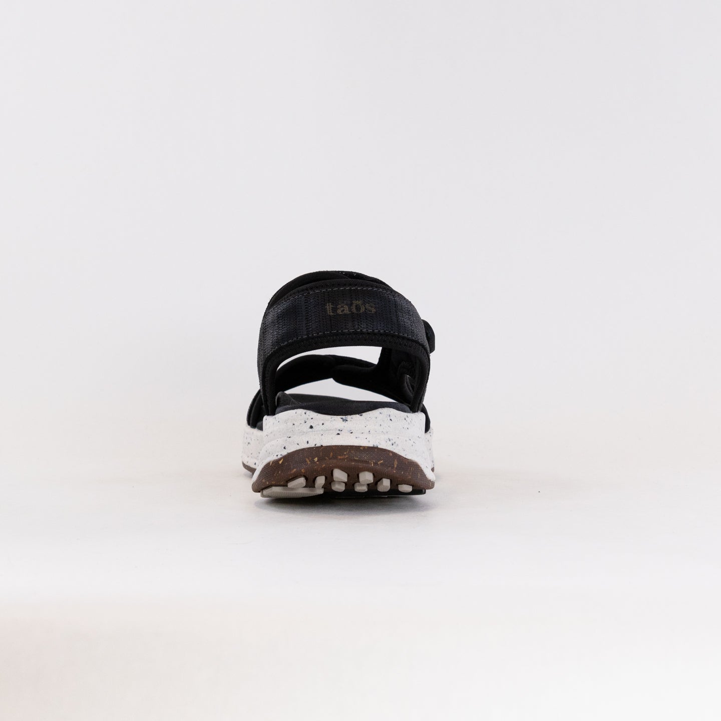 Women's Taos Super Side Black Embossed Sandals - Ideal for Outdoor Fun