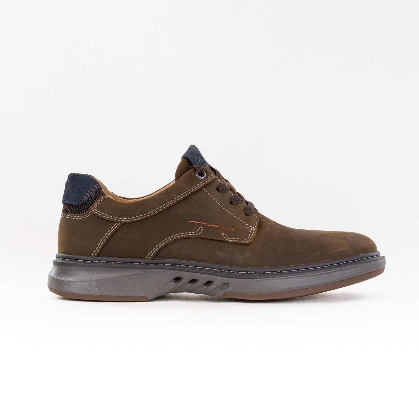 Clark's Men's Un Briley Pace Comfortable Casual Brown Shoes