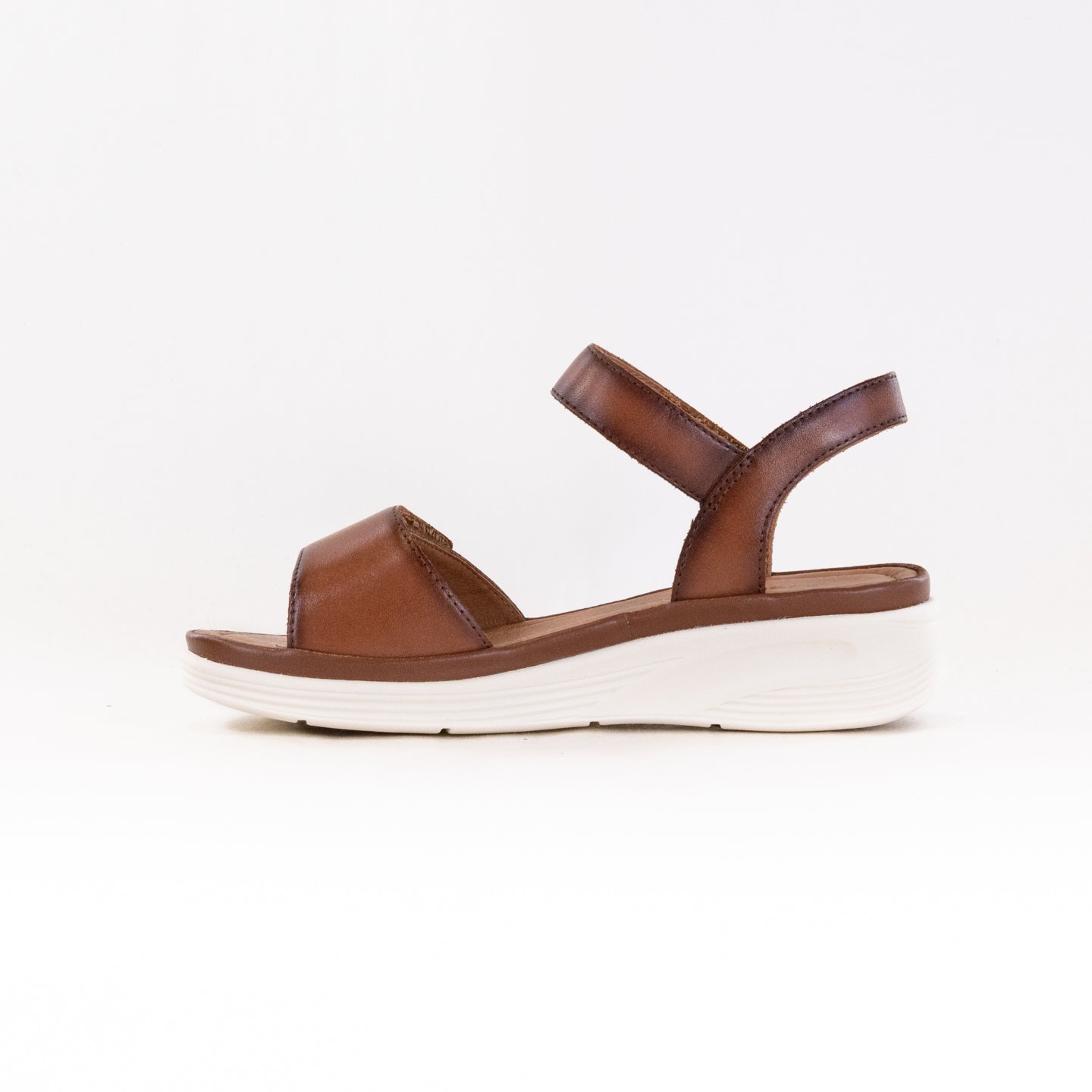 Josef Seibel Women's Sevran 01 Adjustable Comfort Sandals in Cognac Color