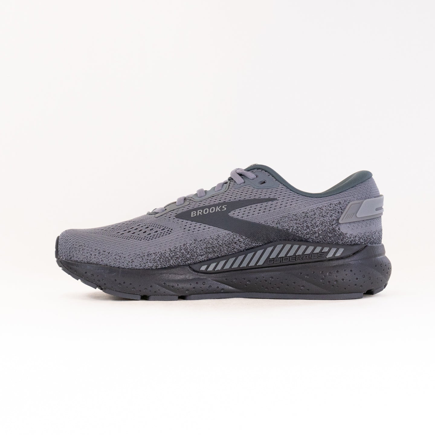 Brooks Men's Beast GTS 24 Running Shoes in Primer Grey and Ebony Colorway