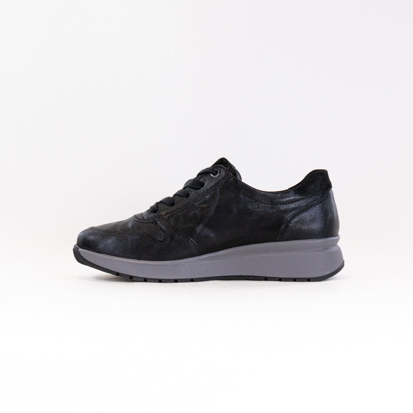 Fidelio Women's Comfortable Black Leather Heaven 566104 Sneakers