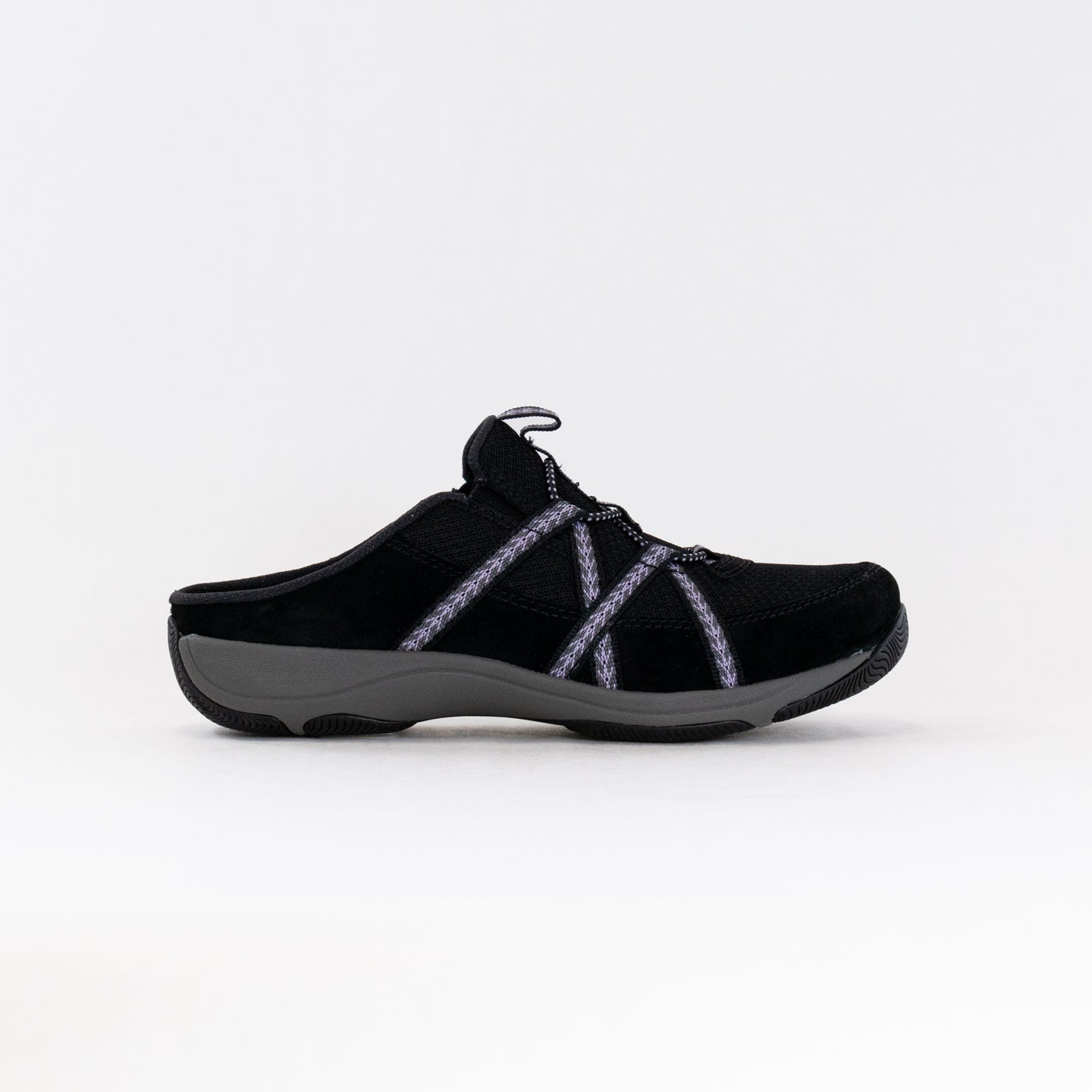 Dansko Women's Black Suede Hayleigh Lightweight Open - Back Sneakers