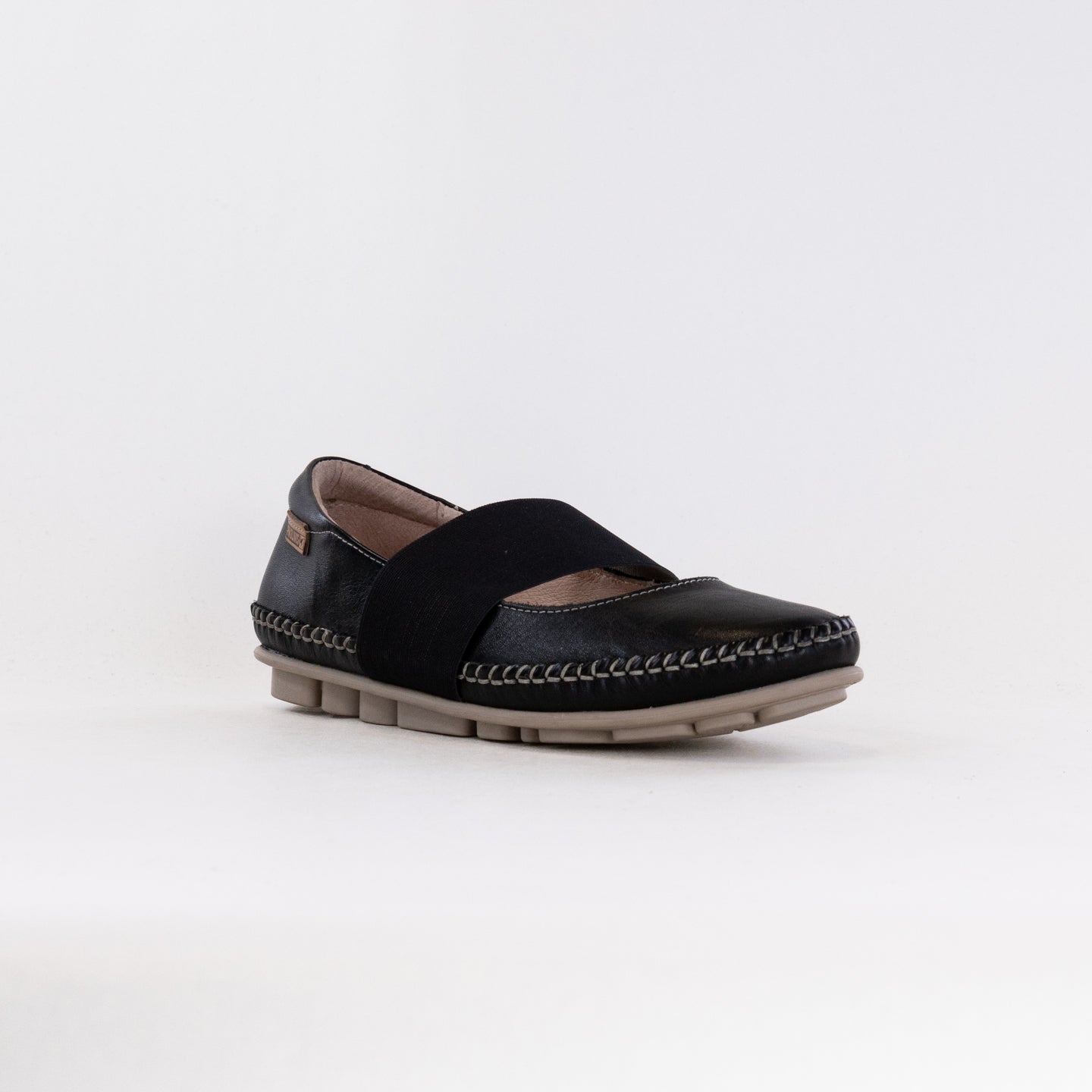 Pikolinos Women's Riola Elastic Black Ballet Flats - Ultra - Comfortable Footwear