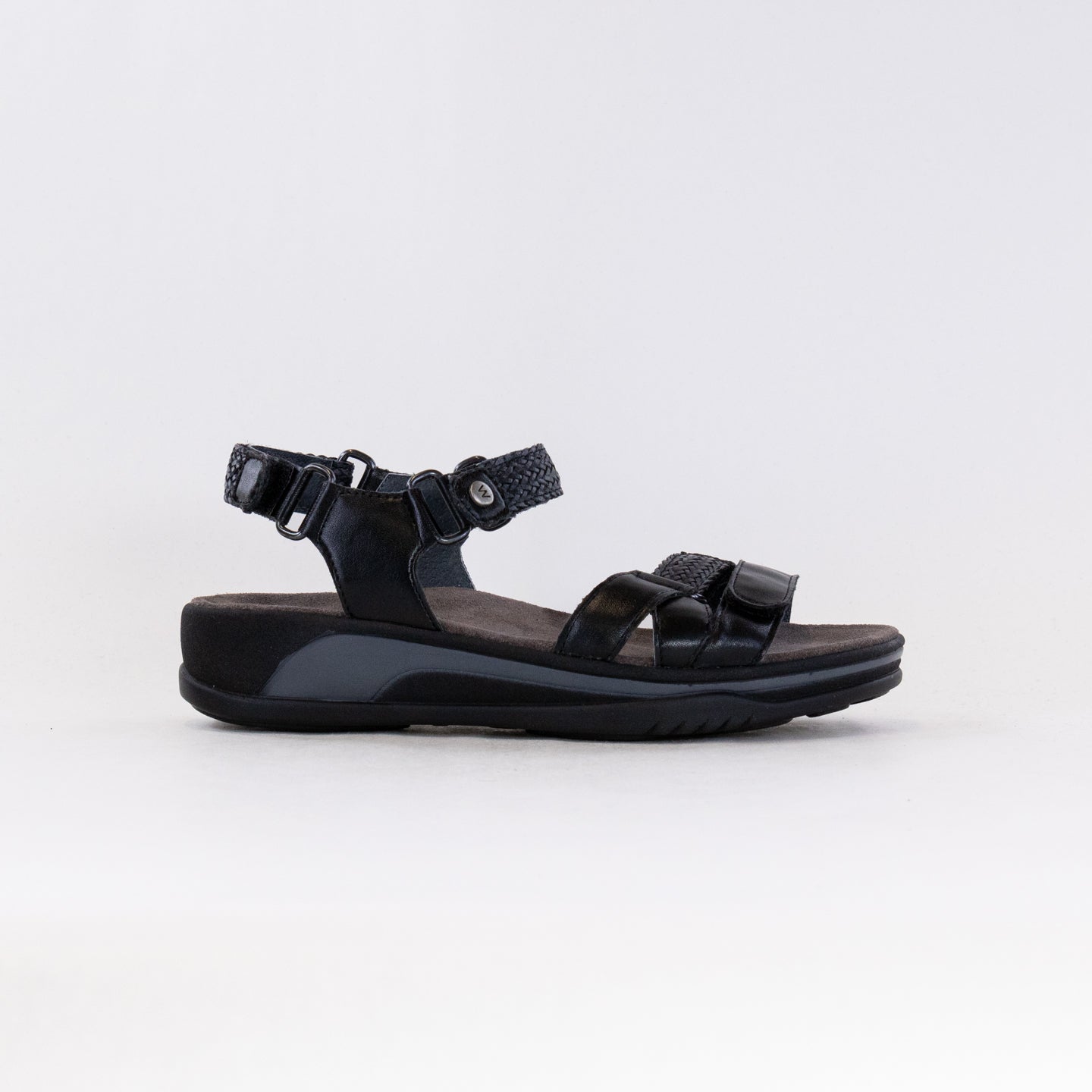 Women's Wolky Acula Black Sandals - Comfortable & Adjustable