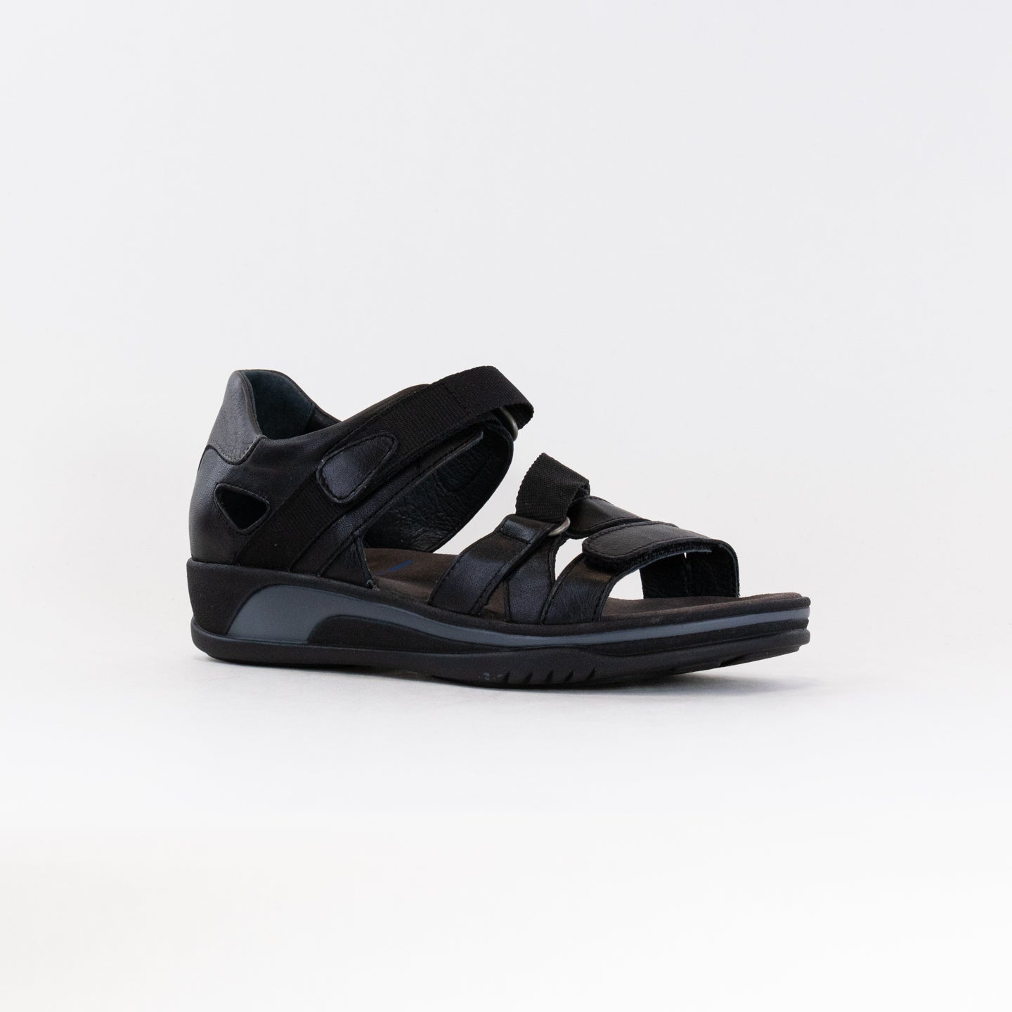 Wolky Women's Black Desh Trekking Sandals for Comfortable Adventures