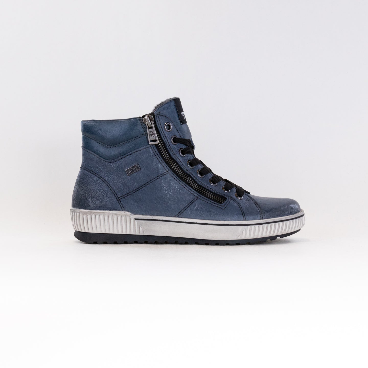 Blue Women's Remonte Maditta 72 Water-Resistant High-Top Sneakers