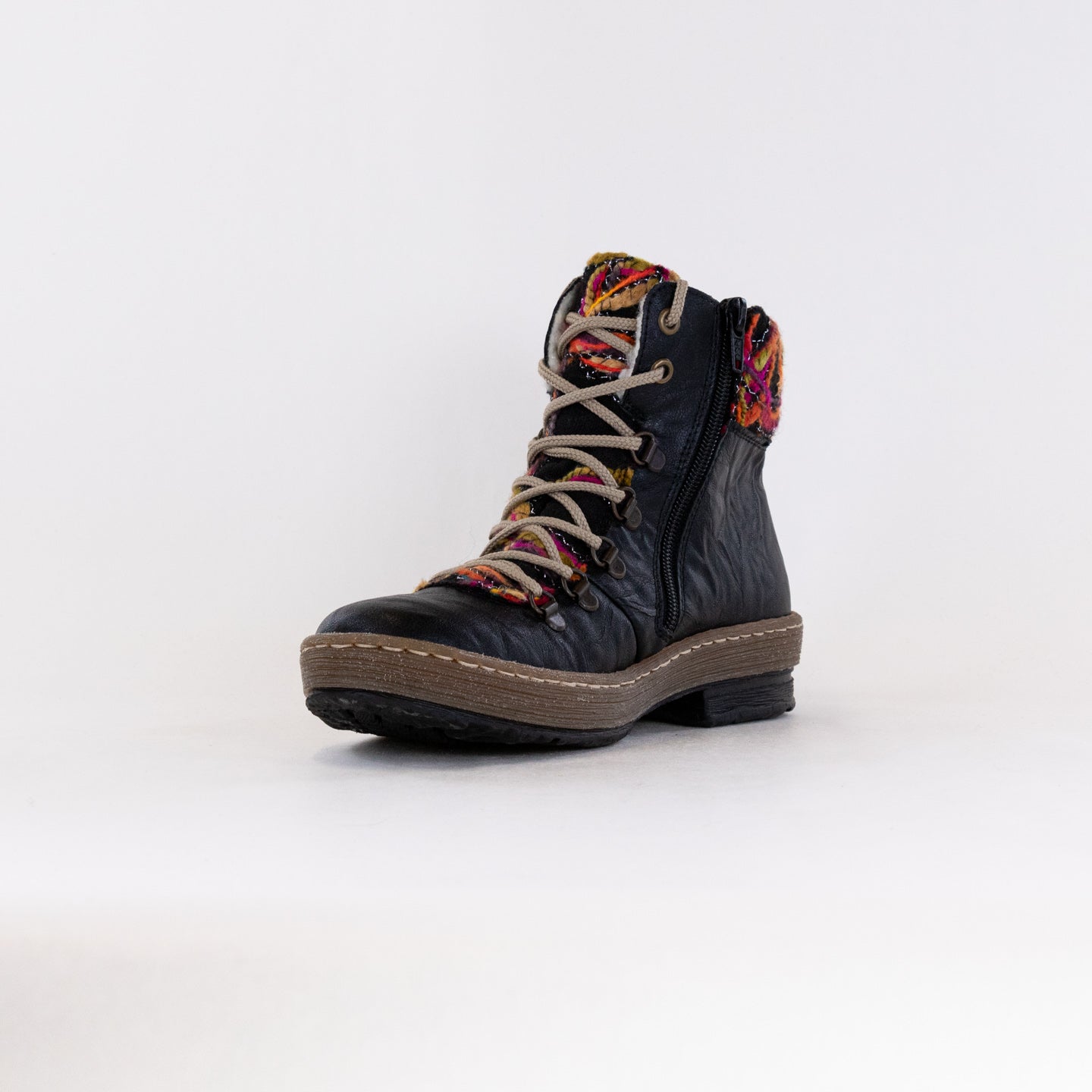 Stylish Rieker Z6743 Felicitas Women's Black Boots with Comfort Features