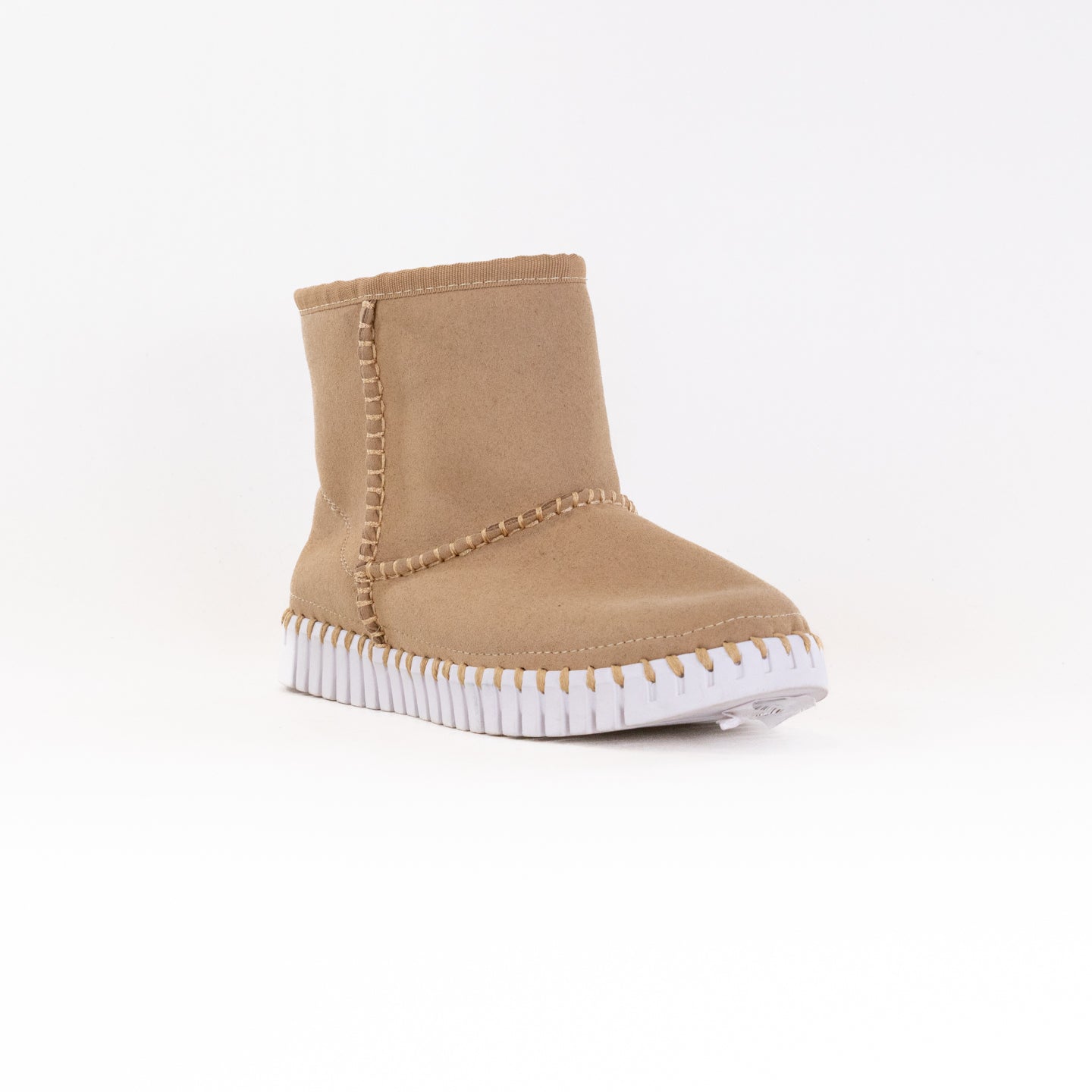 Ilse Jacobsen Women's Tulip 6175 Ankle Boots in Latte Color