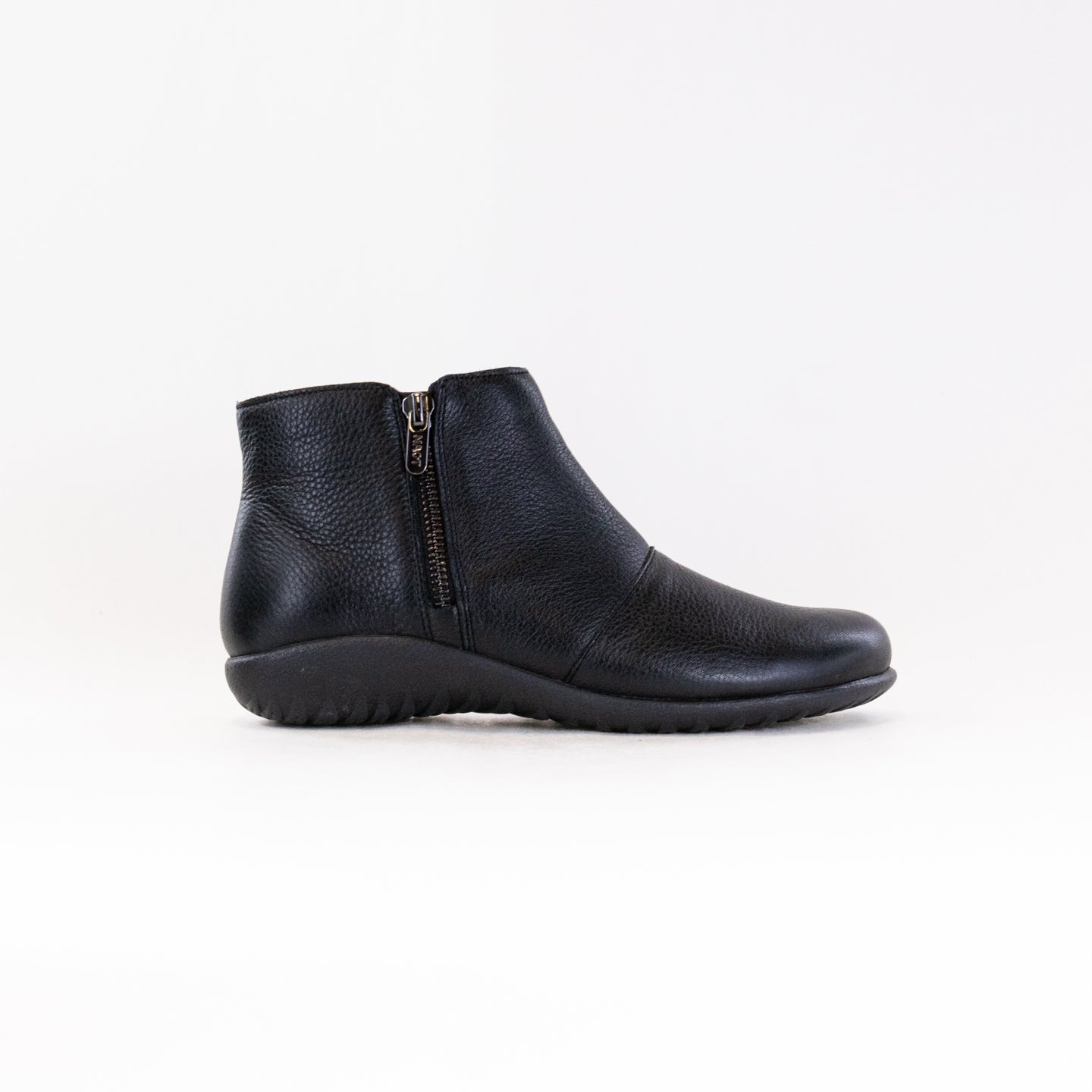 Naot Women's Black Wanaka Stylish Booties with Double Zippers