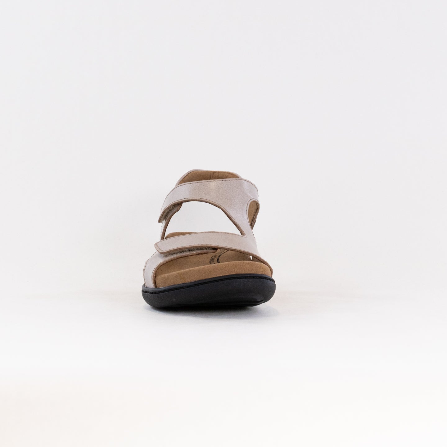 Taos Women's Serene Oyster Leather Comfortable Low Wedge Shoes