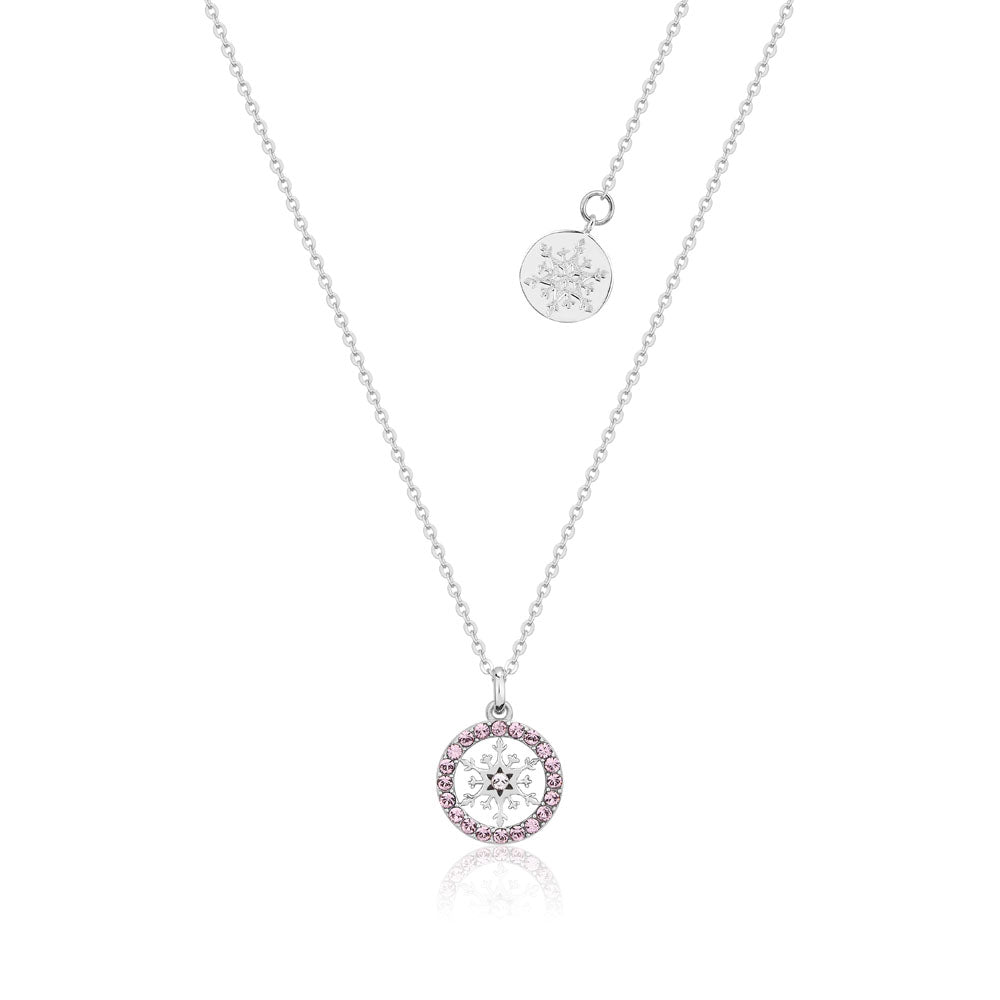 Disney Frozen II Themed Snowflake Style Jewelry Necklace