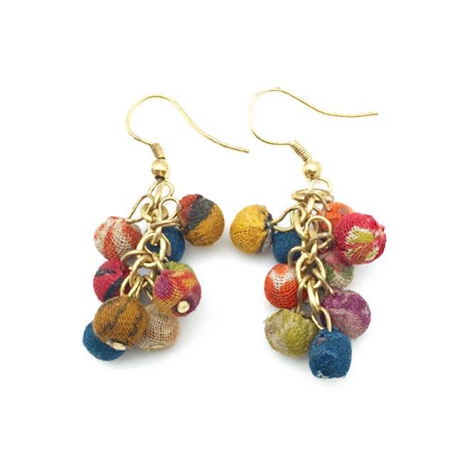Stylish Aasha Cluster Dangle Earrings for Fashion - Forward Look